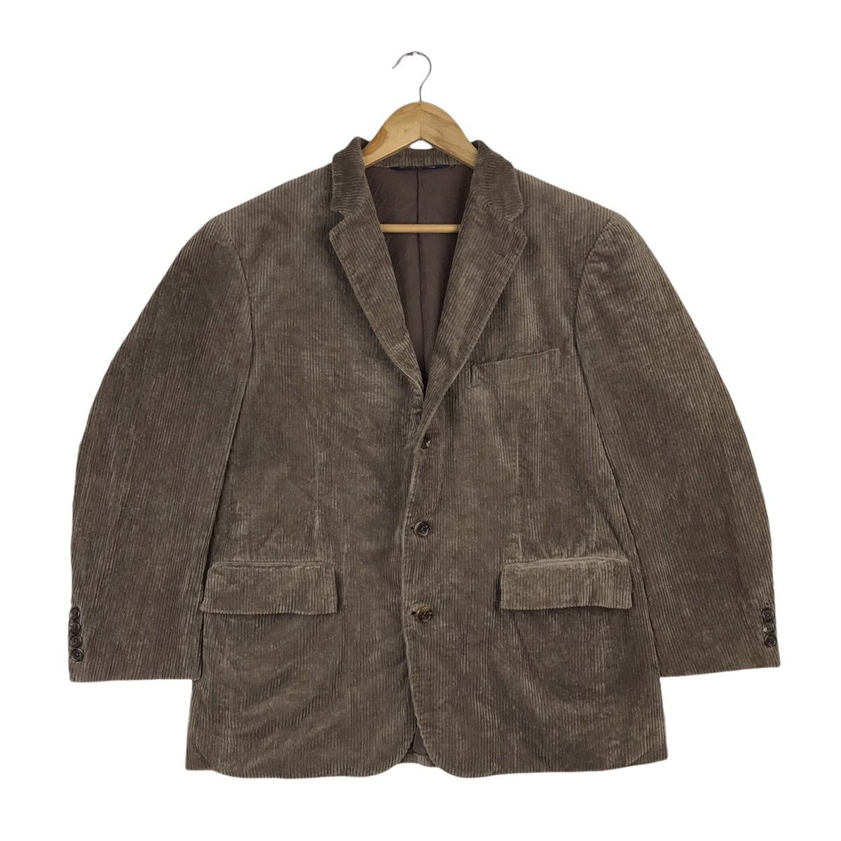 Polo Ralph Lauren Vintage Polo Ralph Lauren Corduroy Coat Blazer Size US M / EU 48-50 / 2 - 1 Thumbnail