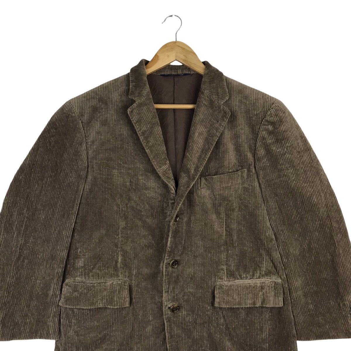 Polo Ralph Lauren Vintage Polo Ralph Lauren Corduroy Coat Blazer Size US M / EU 48-50 / 2 - 2 Thumbnail