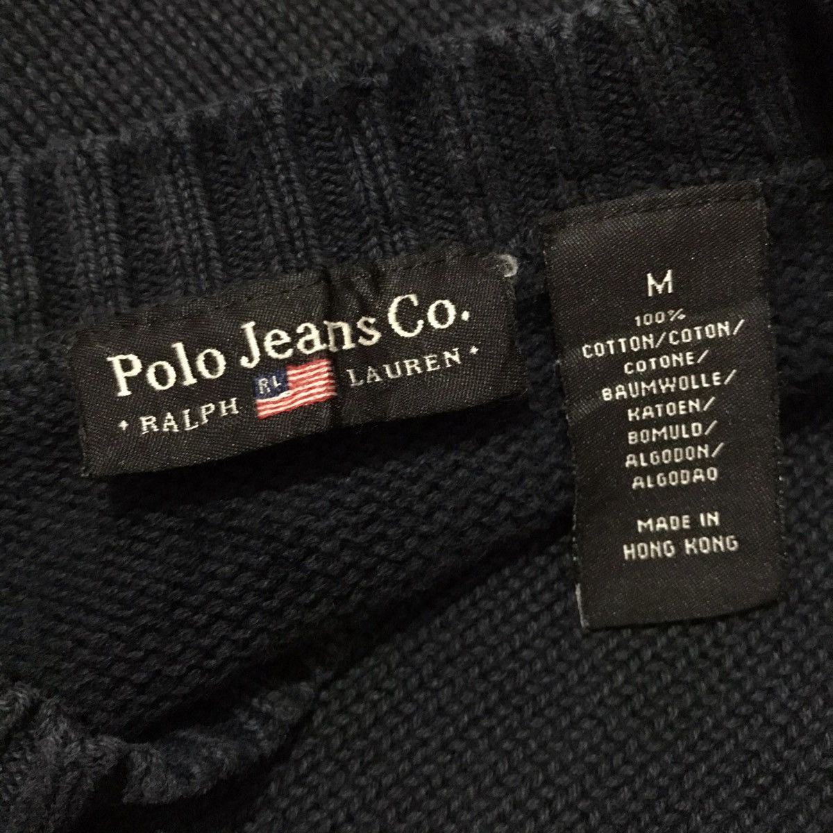 Ralph Lauren Vintage Polo Jeans Ralph Lauren Knitwear Sweatshirt Size US M / EU 48-50 / 2 - 4 Thumbnail