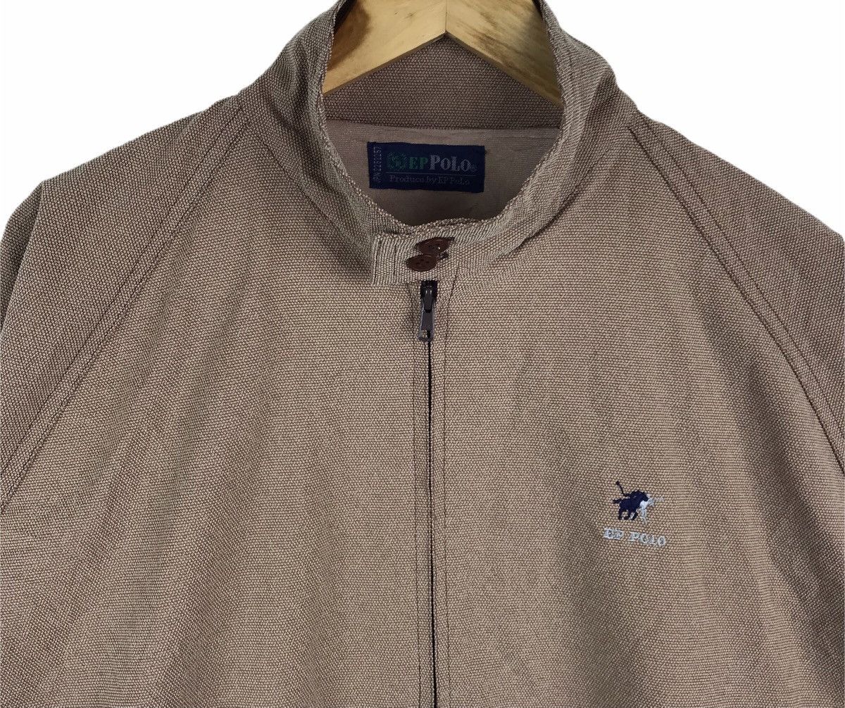 Vintage Vintage 90s Ep Polo Minimalist Zip Up Jacket Size US L / EU 52-54 / 3 - 2 Thumbnail