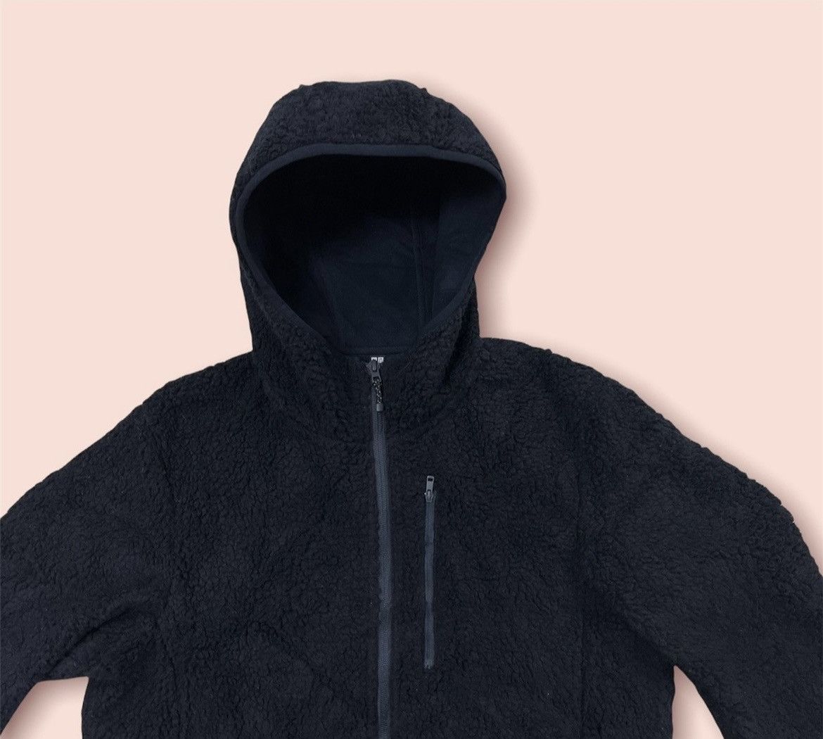 Japanese Brand × Jun Takahashi UNIQLO FLUFFY FLEECE HOODED JACKET Size US S / EU 44-46 / 1 - 6 Thumbnail