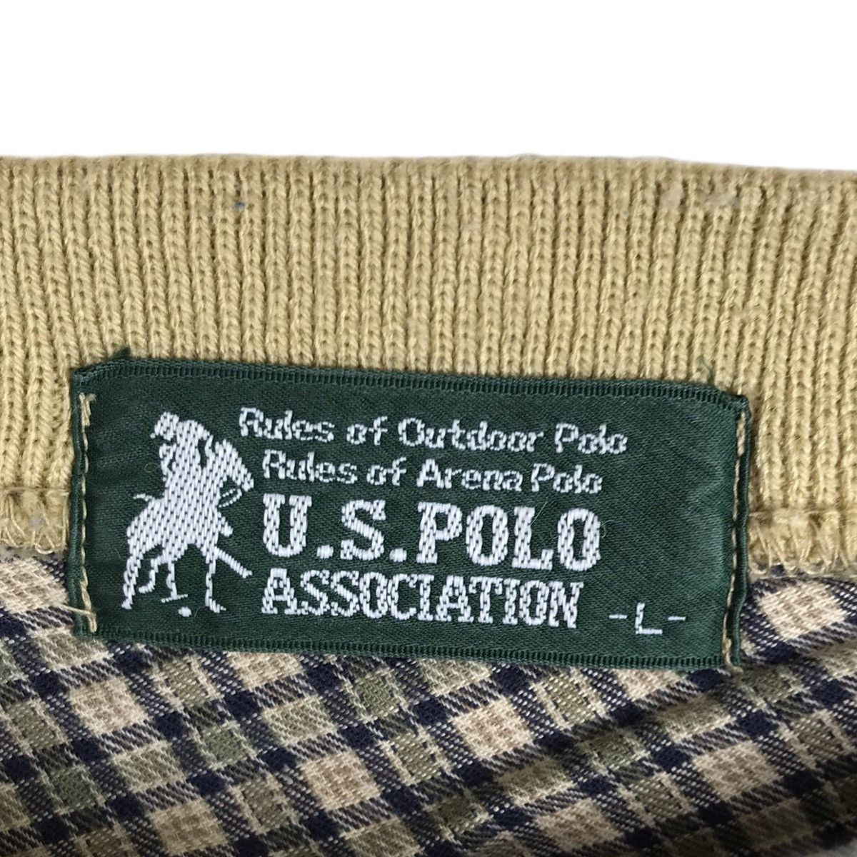 Vintage Vintage US Polo Association Spell Out Embroidery Sweatshirt Size US L / EU 52-54 / 3 - 4 Thumbnail