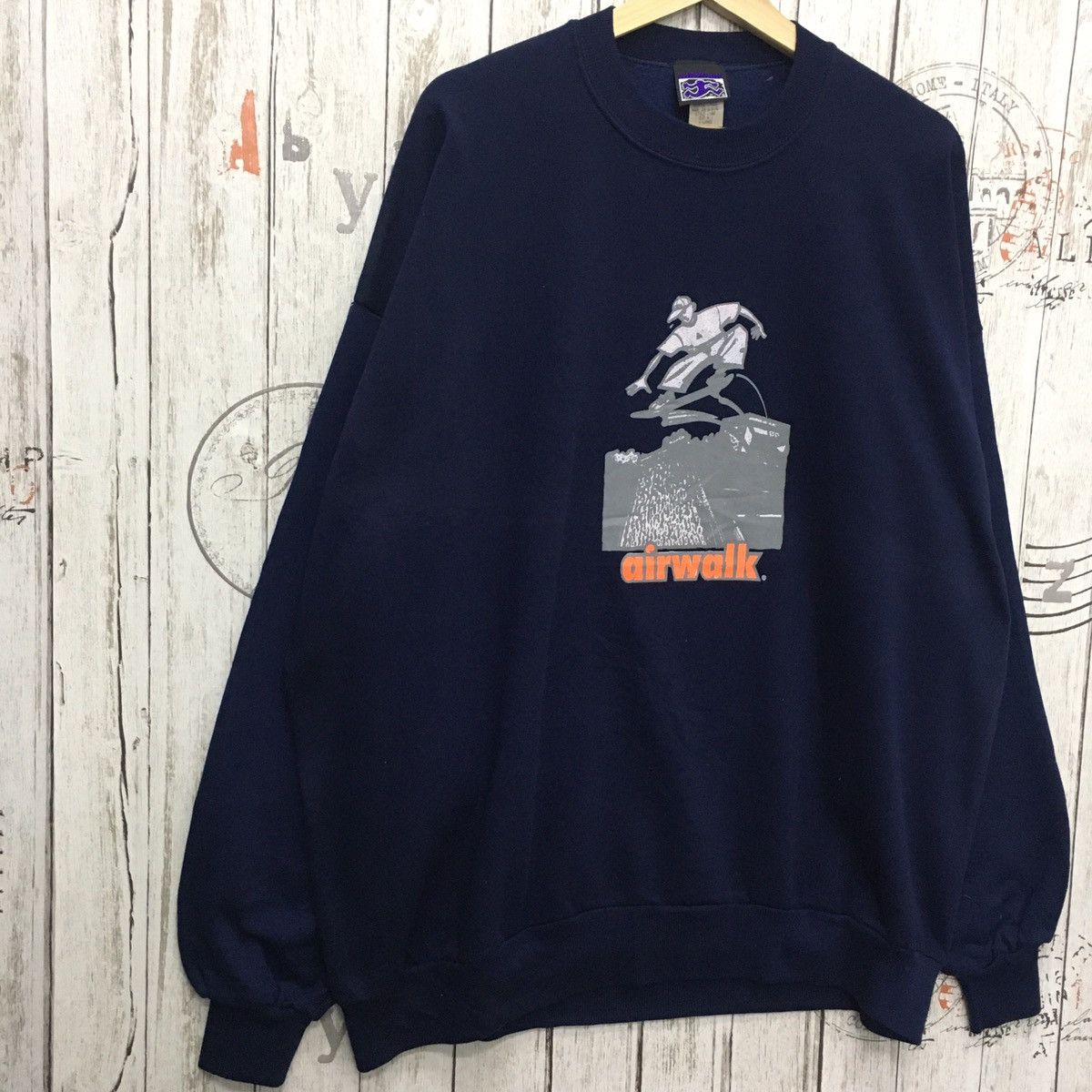 Airwalk × Vintage Rare Vintage Airwalk Skateboarding Made In USA Size US XXL / EU 58 / 5 - 6 Thumbnail