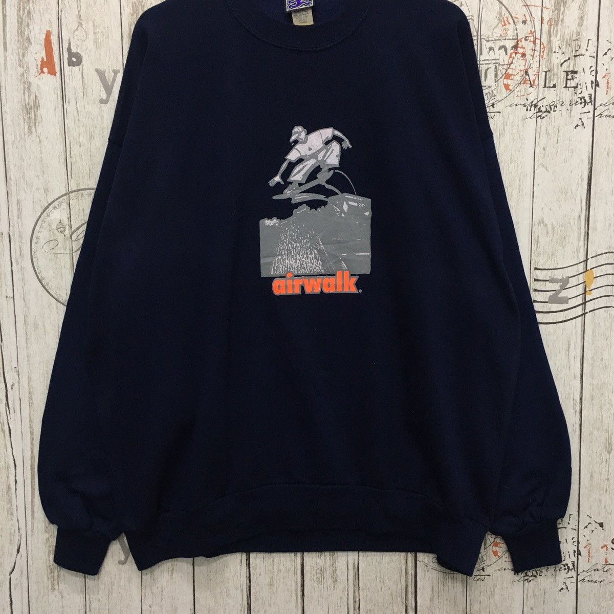 Airwalk × Vintage Rare Vintage Airwalk Skateboarding Made In USA Size US XXL / EU 58 / 5 - 4 Thumbnail