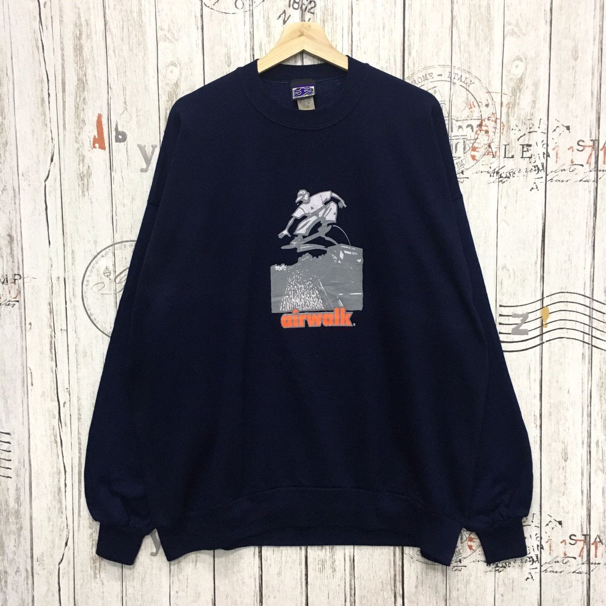 Airwalk × Vintage Rare Vintage Airwalk Skateboarding Made In USA Size US XXL / EU 58 / 5 - 1 Thumbnail