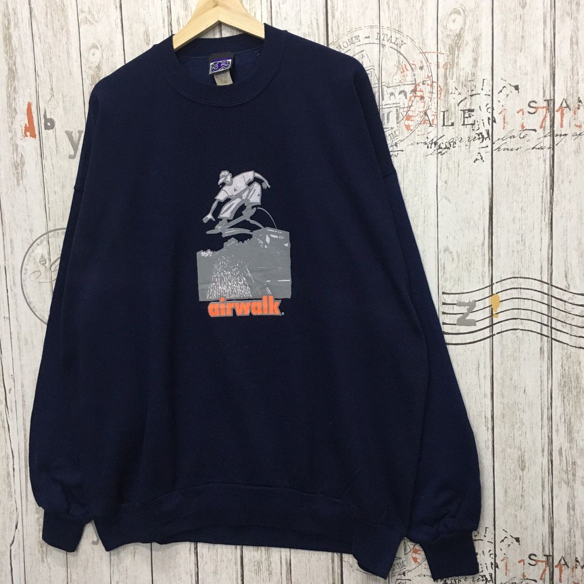 Airwalk × Vintage Rare Vintage Airwalk Skateboarding Made In USA Size US XXL / EU 58 / 5 - 5 Thumbnail