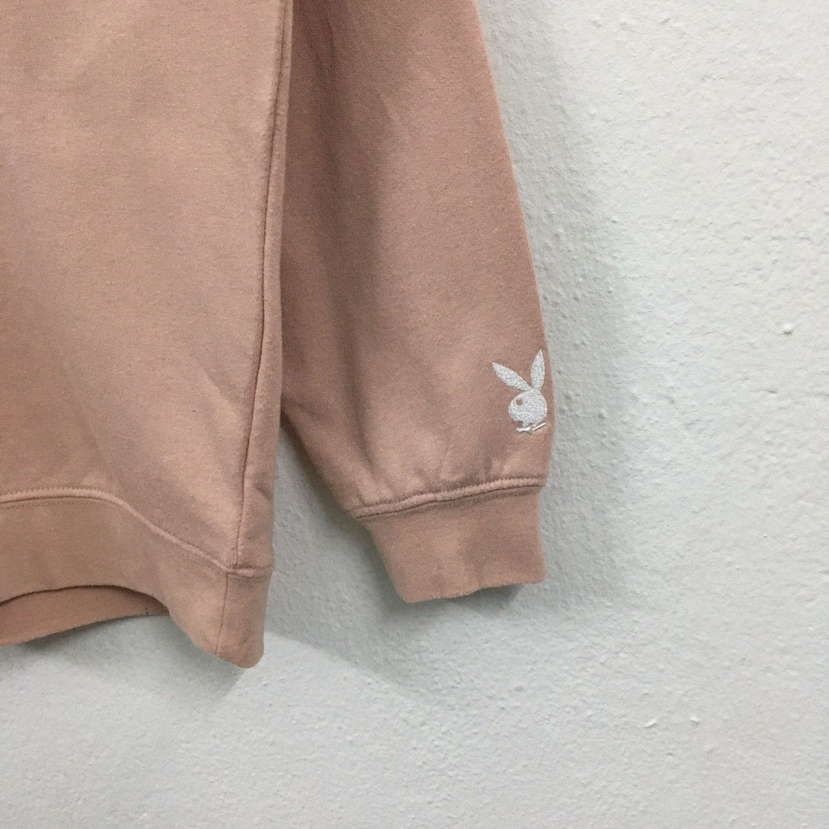 Playboy Rare Playboy Bunny Center Logo Embroidery Sweatshirt Size US L / EU 52-54 / 3 - 6 Thumbnail