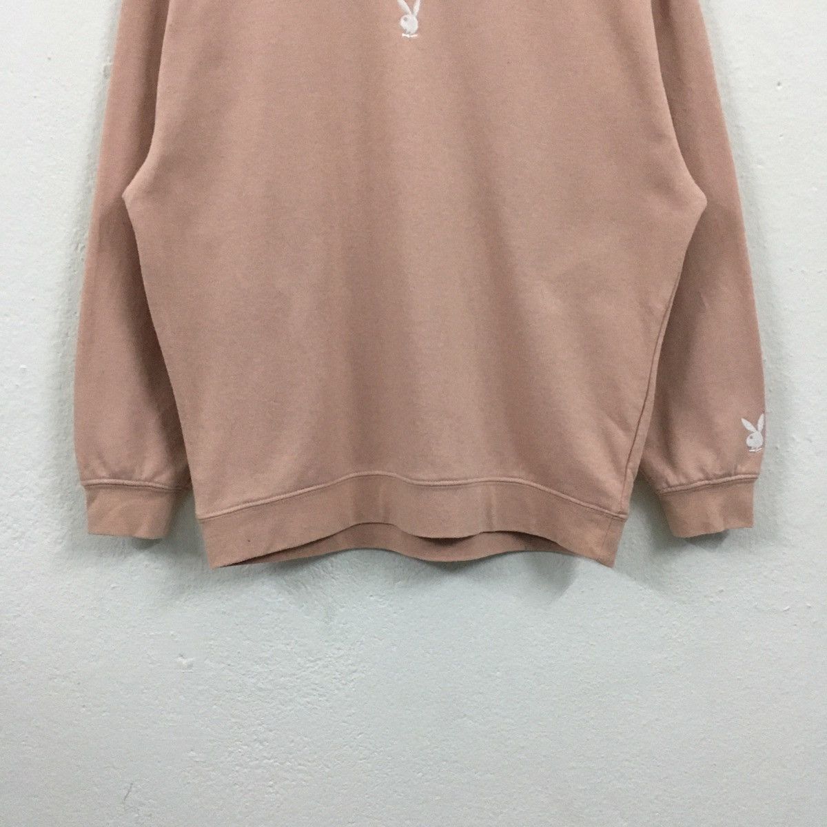 Playboy Rare Playboy Bunny Center Logo Embroidery Sweatshirt Size US L / EU 52-54 / 3 - 5 Thumbnail