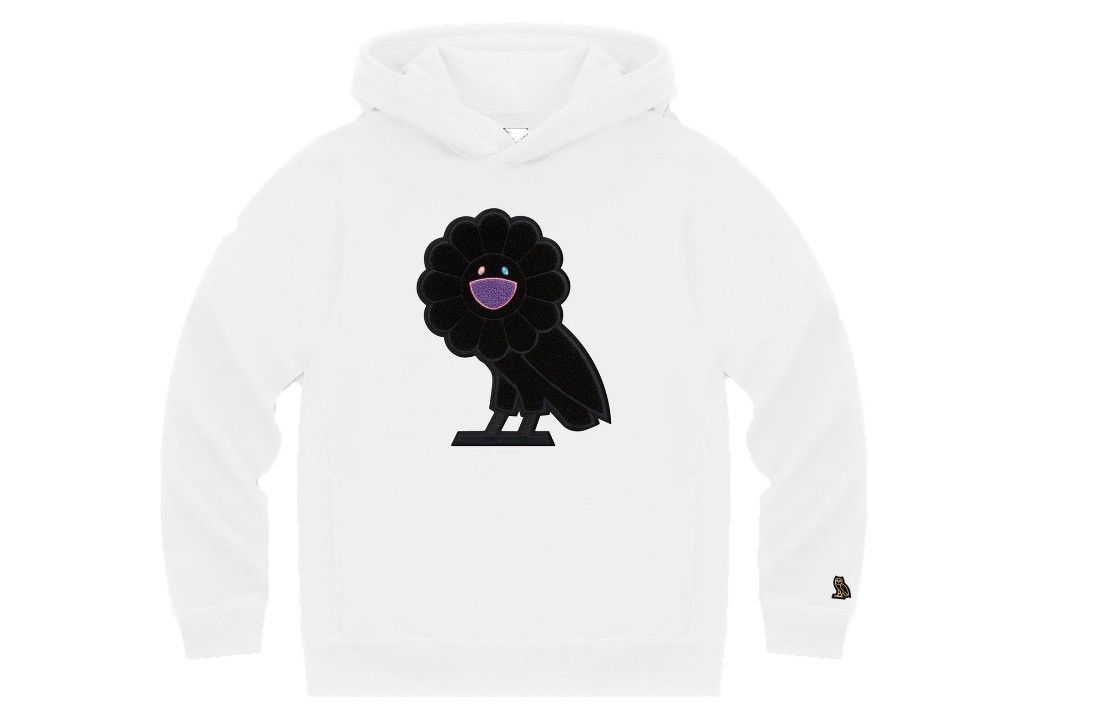 October's Very Own × Takashi Murakami OVO X Takashi Murakami Hoodie White 2018 Flower Owl Size US L / EU 52-54 / 3 - 5 Thumbnail