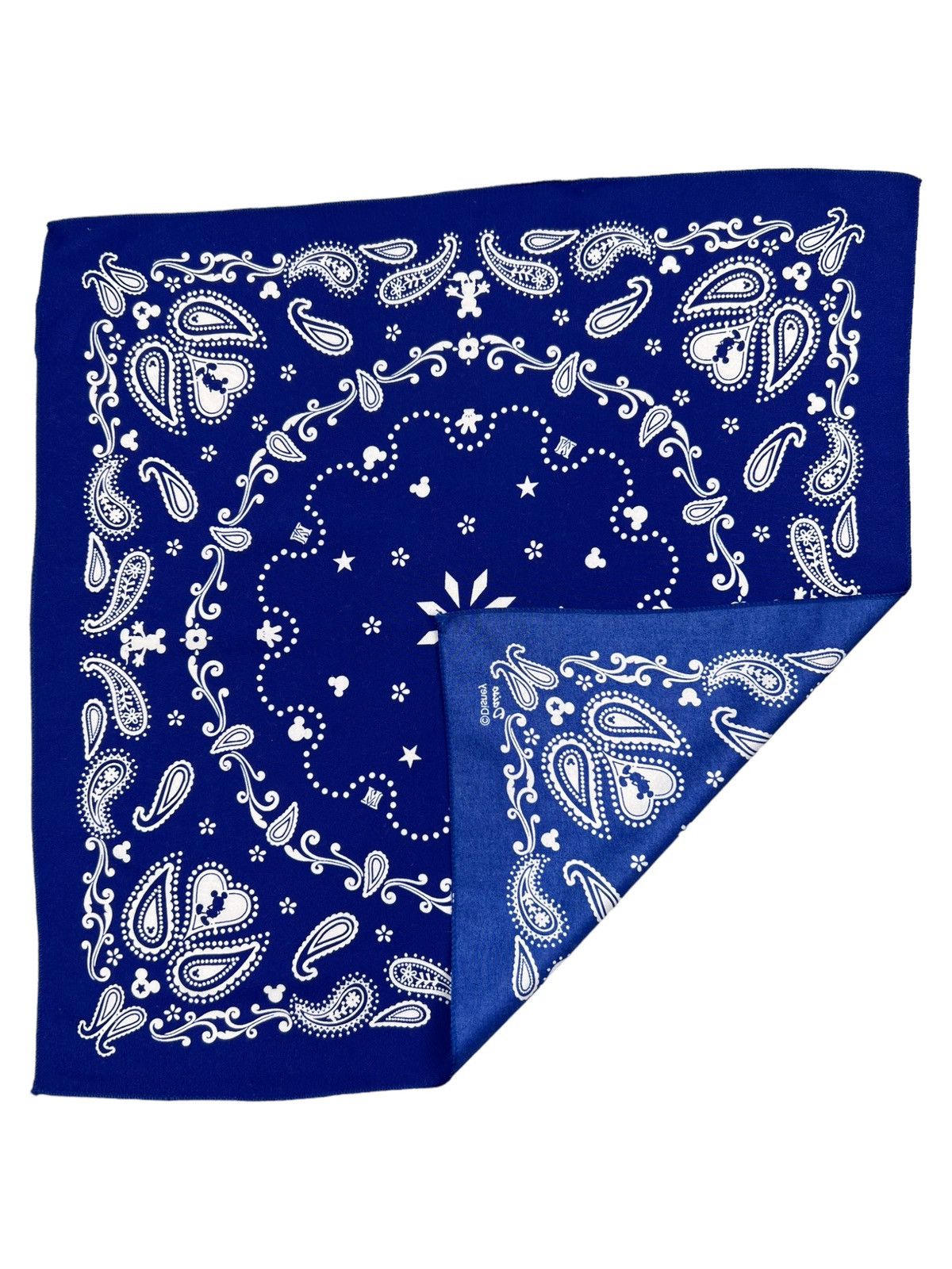 Disney Mickey Mouse Handkerchief Neckerchief Bandana Pocketsquare Size ONE SIZE - 3 Thumbnail