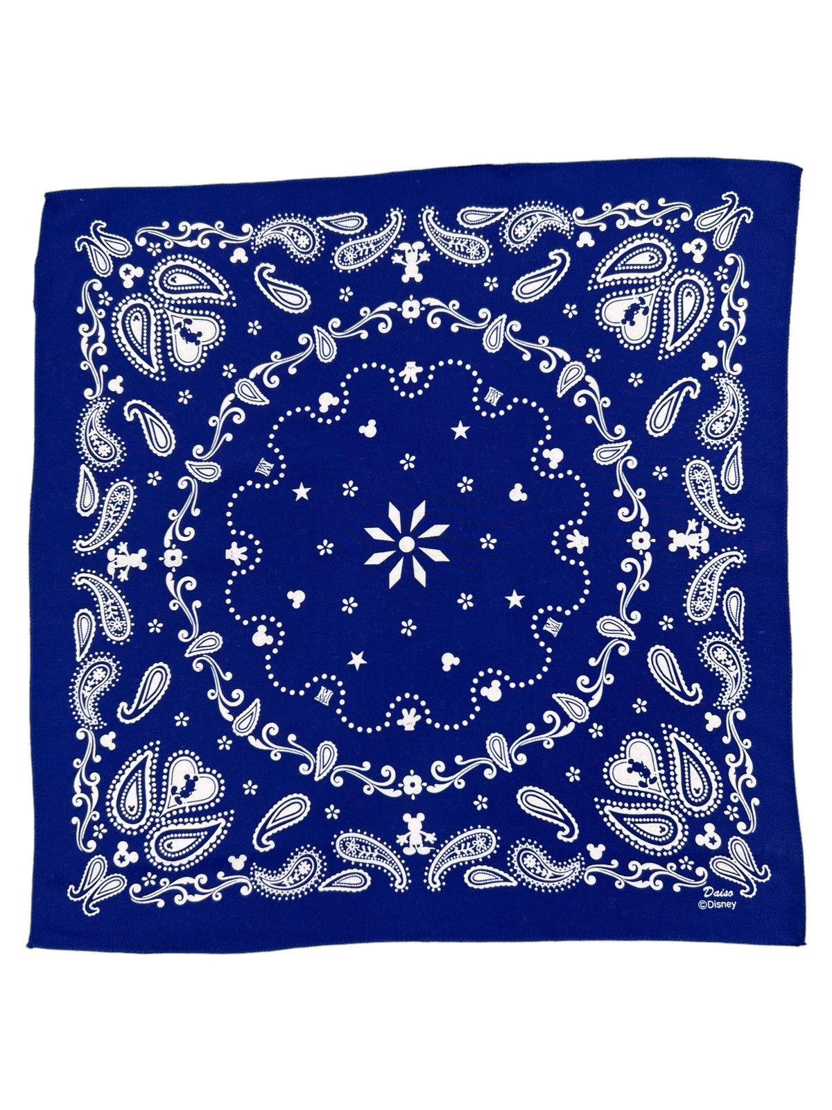 Disney Mickey Mouse Handkerchief Neckerchief Bandana Pocketsquare Size ONE SIZE - 1 Thumbnail