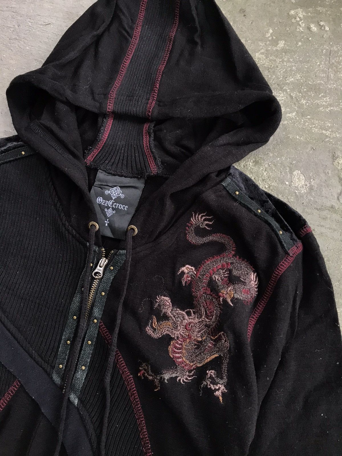 Beauty Beast Ozz Croce gothic japanese hoodie Size M / US 6-8 / IT 42-44 - 6 Thumbnail