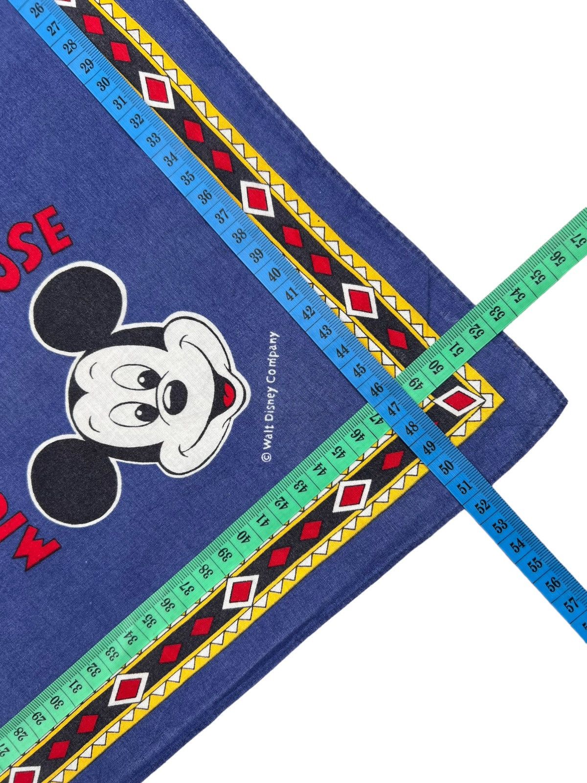 Disney Mickey Mouse Handkerchief Neckerchief Bandana Pocketsquare Size ONE SIZE - 4 Thumbnail