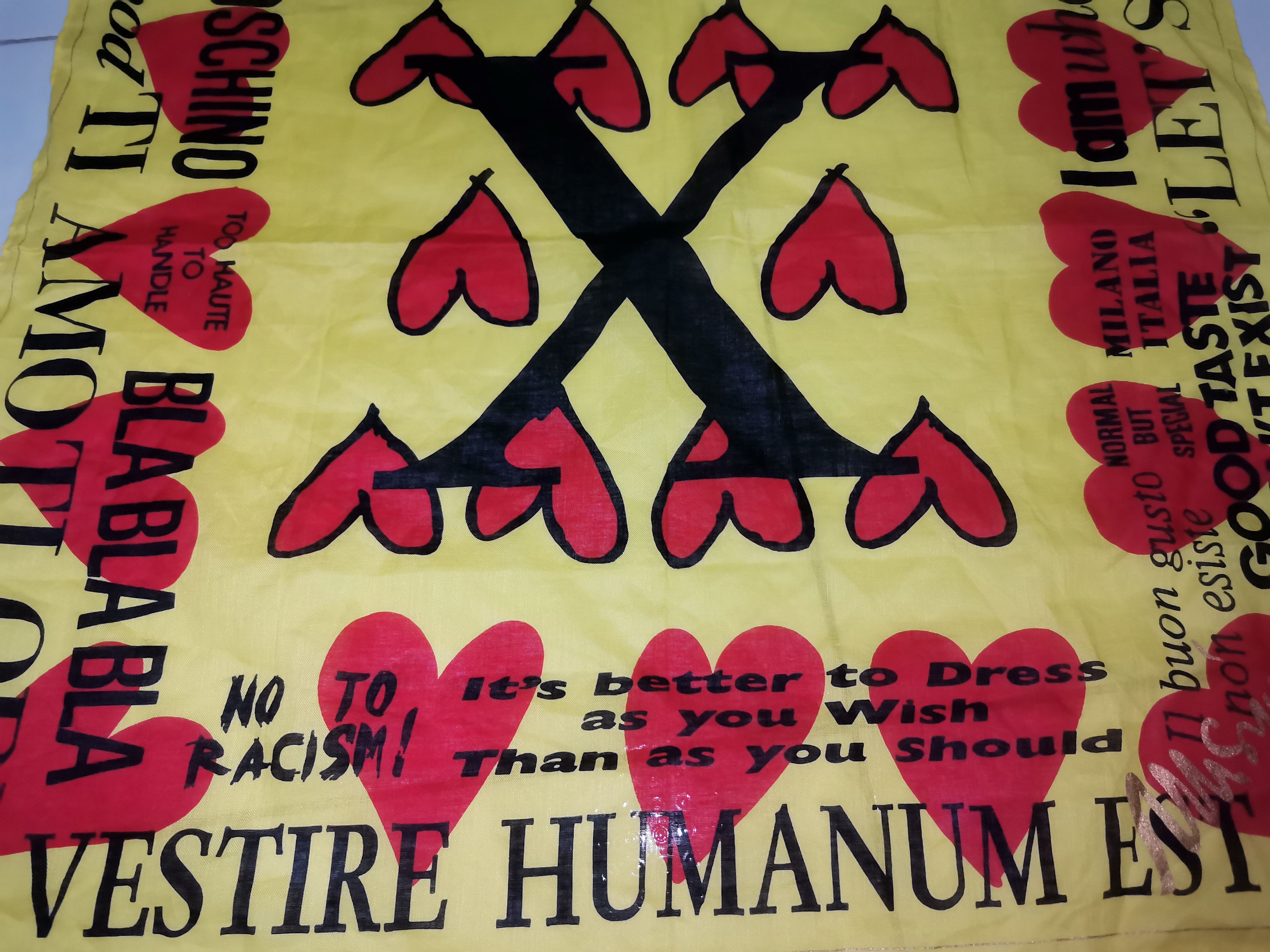 Moschino Moschino Handkerchief / Bandana/ Neckerchief Size ONE SIZE - 2 Thumbnail