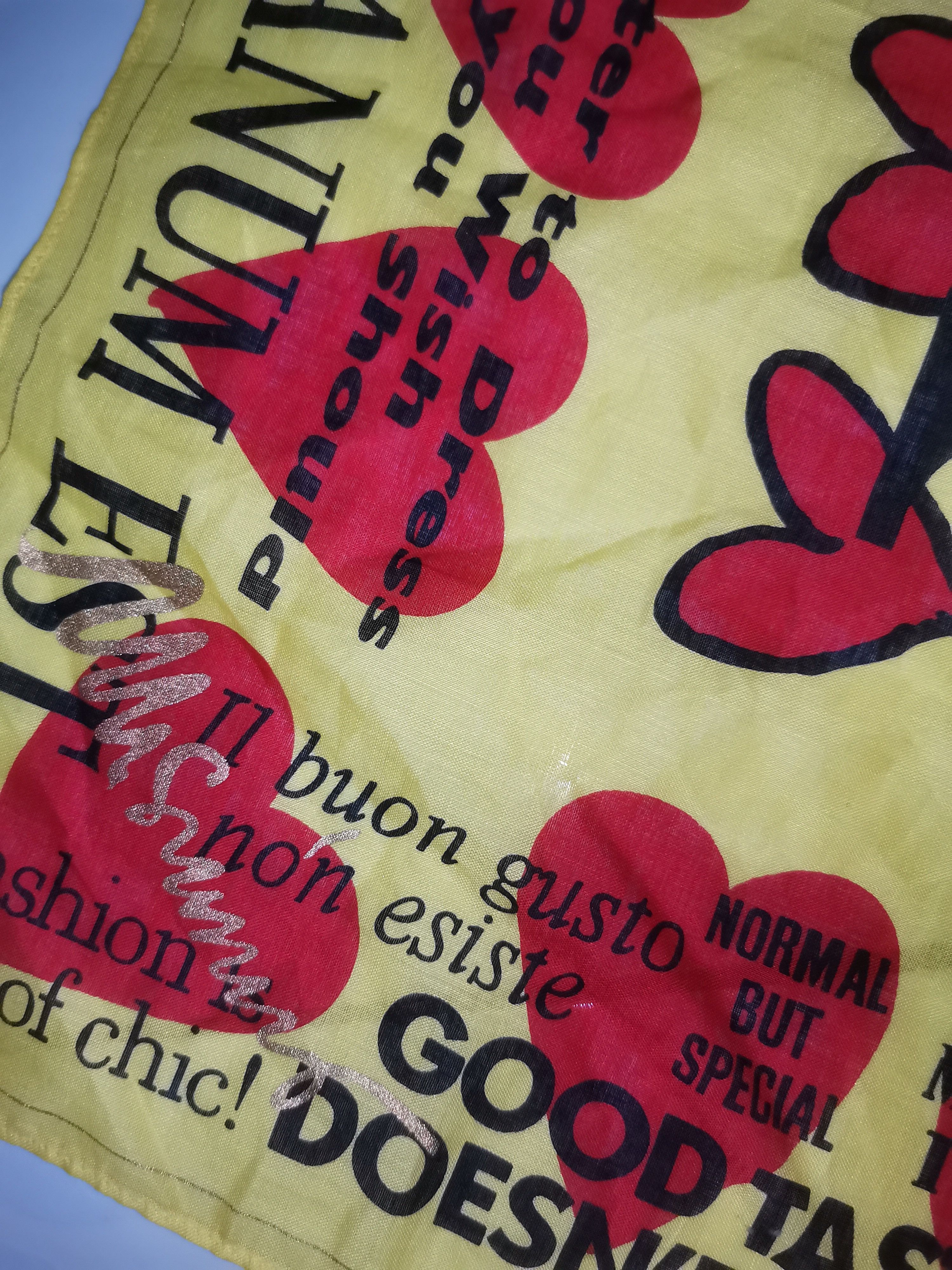 Moschino Moschino Handkerchief / Bandana/ Neckerchief Size ONE SIZE - 4 Thumbnail
