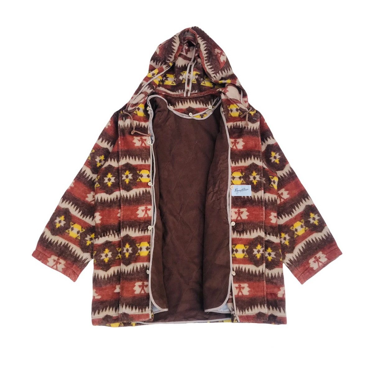 Japanese Brand Japanese traditional Navajo by Margaret Line toggle hoodie Size US M / EU 48-50 / 2 - 5 Thumbnail