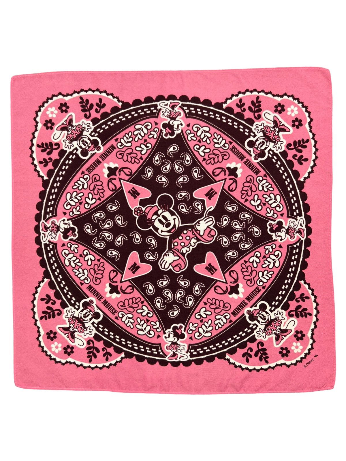 Disney Minnie Mouse Handkerchief Neckerchief Bandana Pocketsquare Size ONE SIZE - 1 Thumbnail