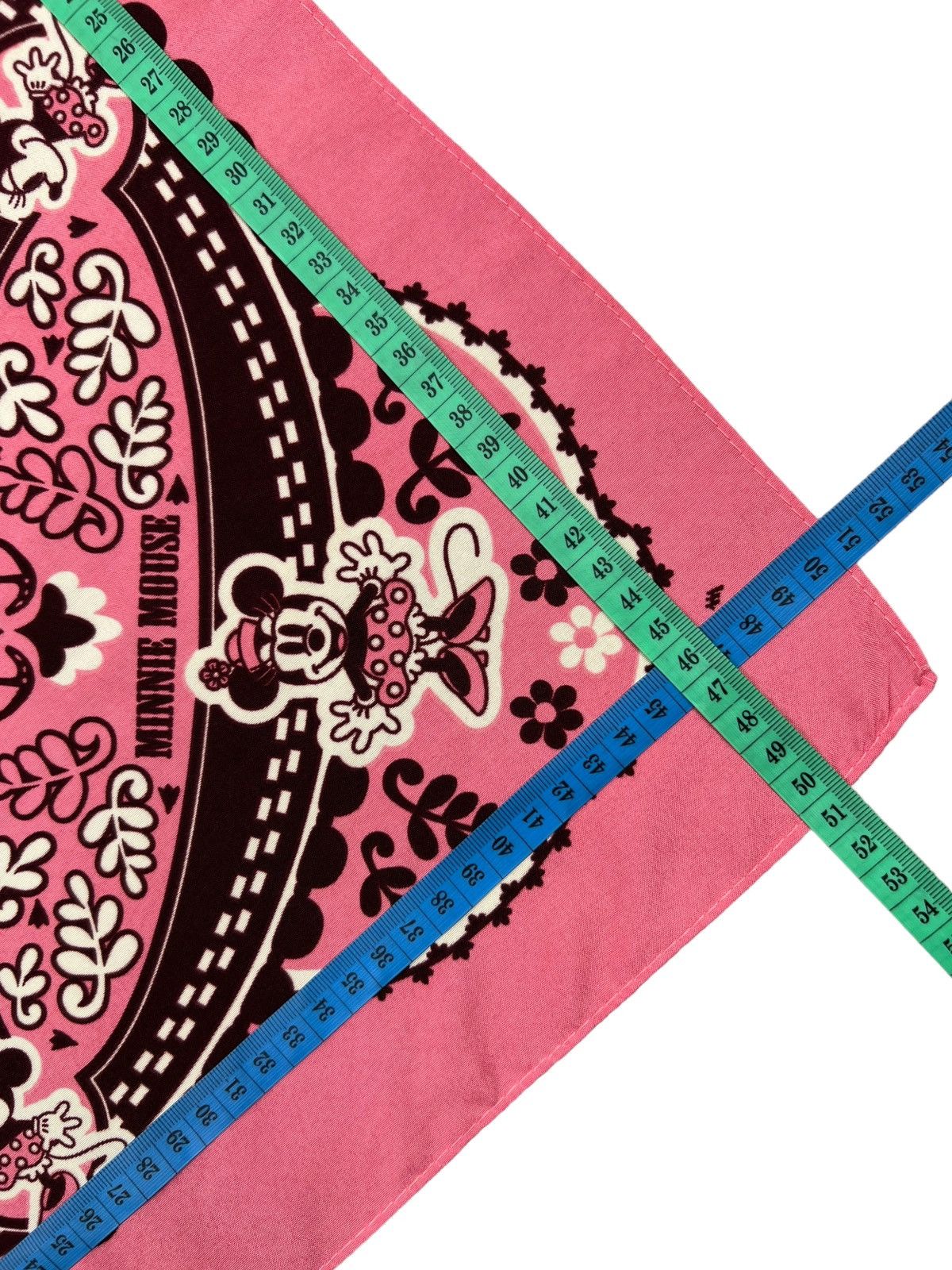 Disney Minnie Mouse Handkerchief Neckerchief Bandana Pocketsquare Size ONE SIZE - 4 Thumbnail