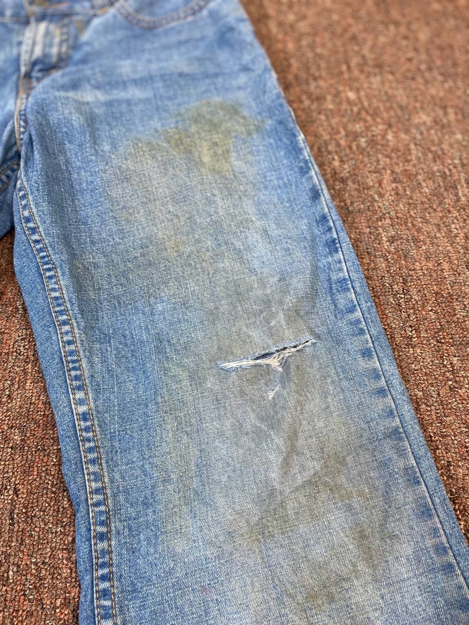 Levi's vintage levis 527 flare bootcut distressed denim Size US 29 - 9 Thumbnail