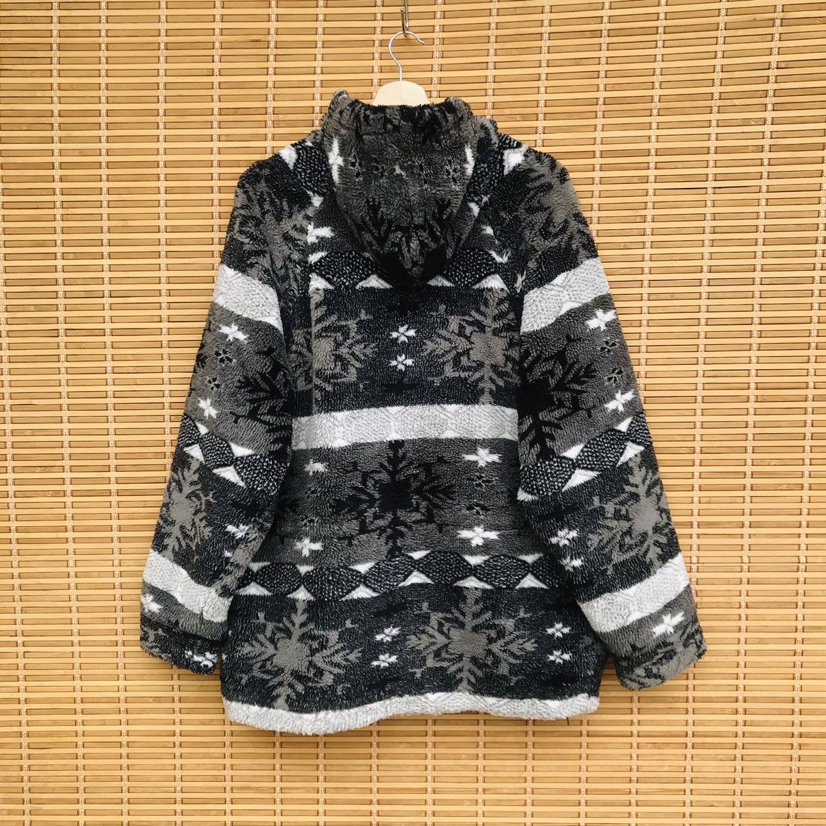 Other Vintage Piko Abstract Navajo Da-Bull fleece hoodie jumper Size US M / EU 48-50 / 2 - 5 Thumbnail