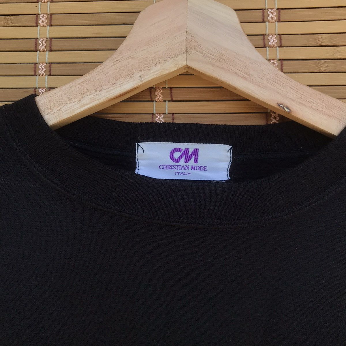 Japanese Brand RARE Christian Mode Multicolor Embroidery Logo crewneck Size US M / EU 48-50 / 2 - 4 Thumbnail
