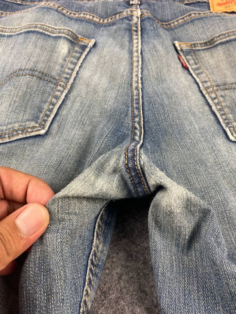Levi's levis 541 athletic fit distressed denim Size US 35 - 7 Thumbnail