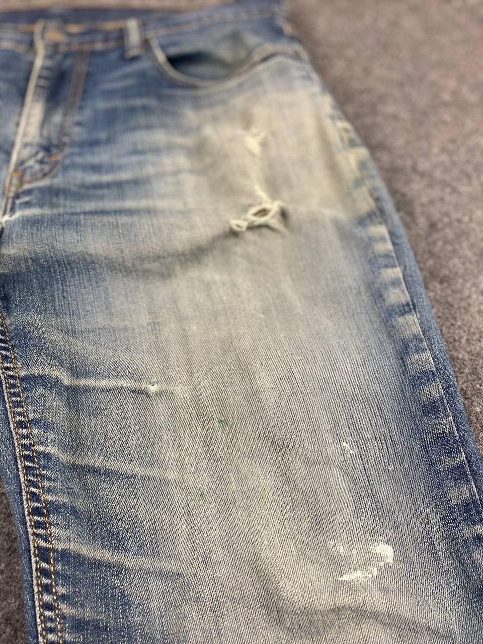 Levi's levis 541 athletic fit distressed denim Size US 35 - 11 Thumbnail