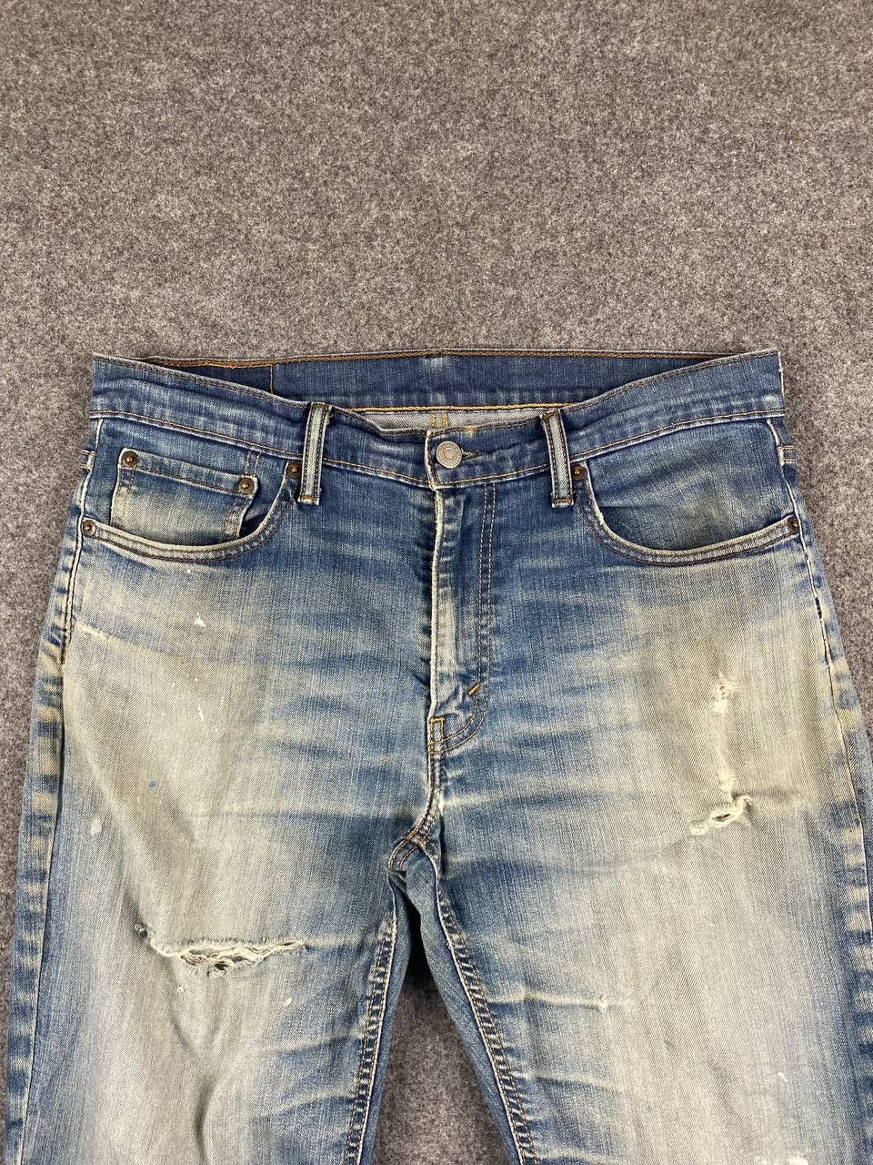 Levi's levis 541 athletic fit distressed denim Size US 35 - 9 Thumbnail