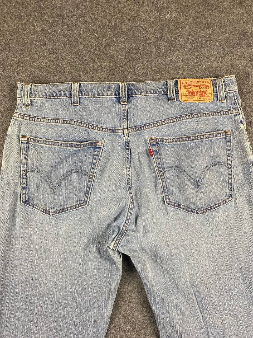 Levi's vintage levis 559 relaxed straight distressed denim Size US 42 / EU 58 - 3 Thumbnail