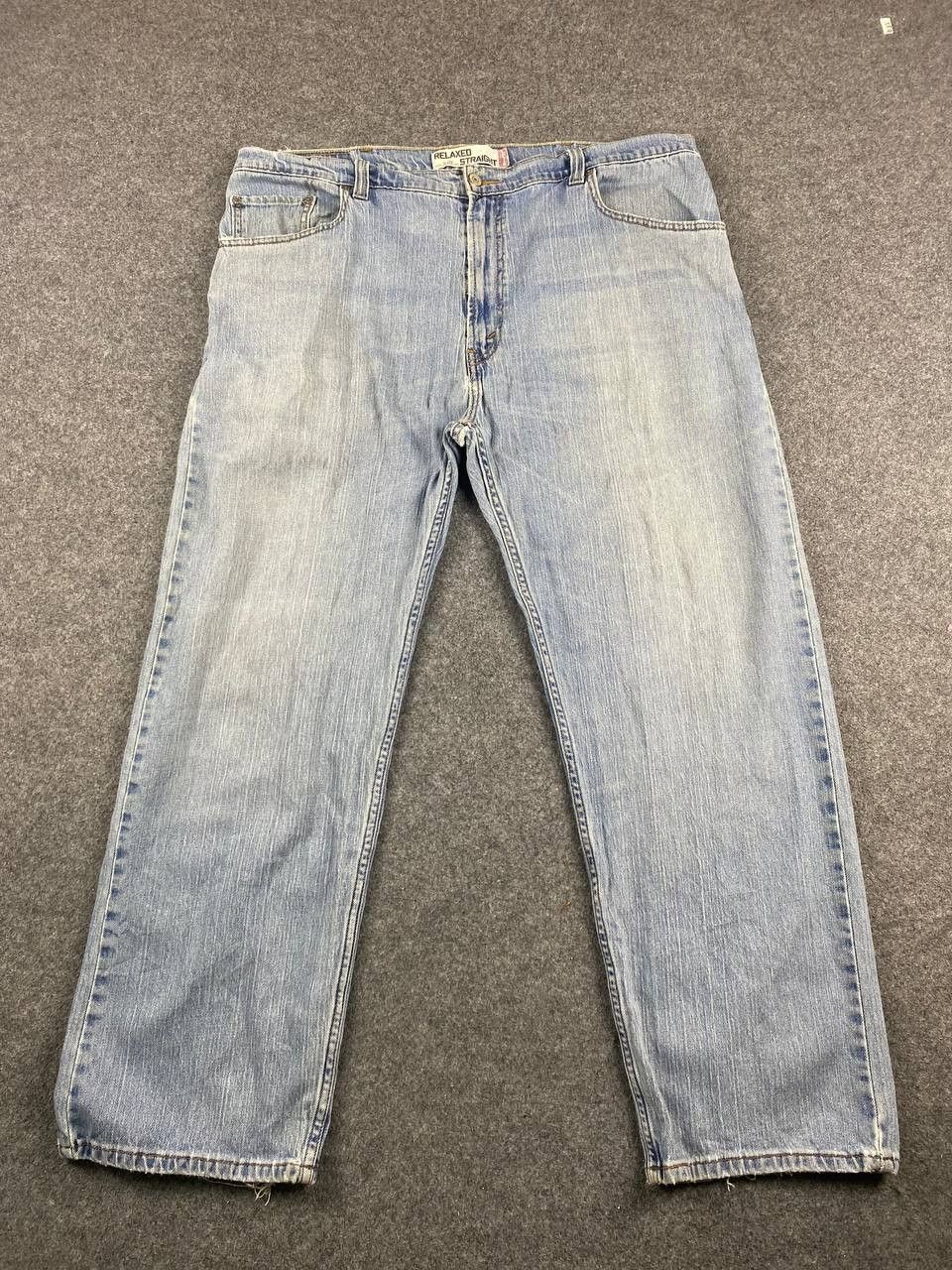 Levi's vintage levis 559 relaxed straight distressed denim Size US 42 / EU 58 - 9 Thumbnail