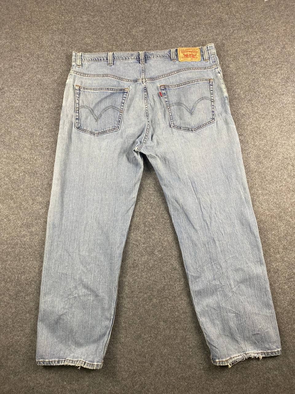 Levi's vintage levis 559 relaxed straight distressed denim Size US 42 / EU 58 - 1 Thumbnail