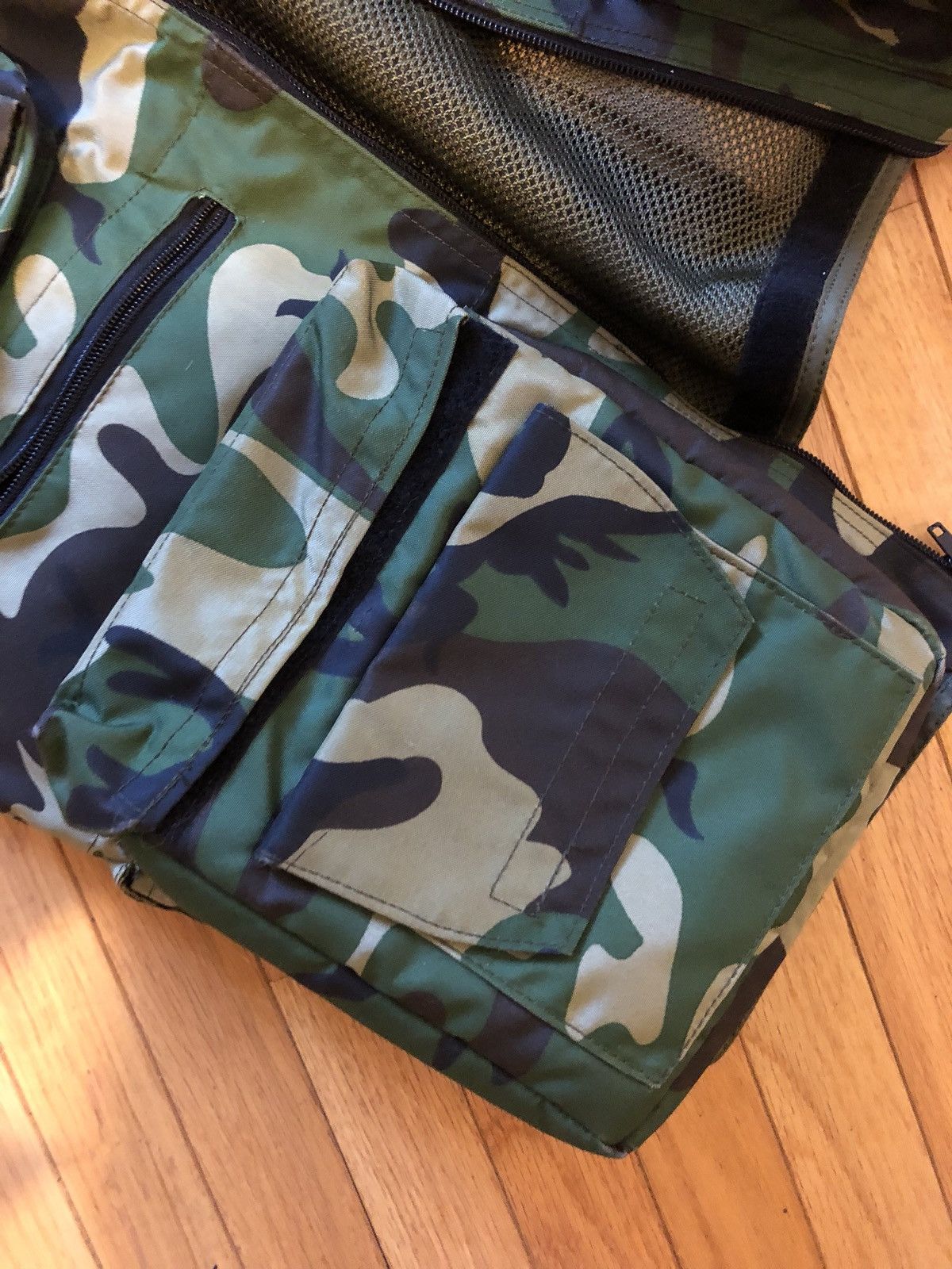 Camper Vintage “jungle Camo” Survival Vest Size US L / EU 52-54 / 3 - 3 Thumbnail