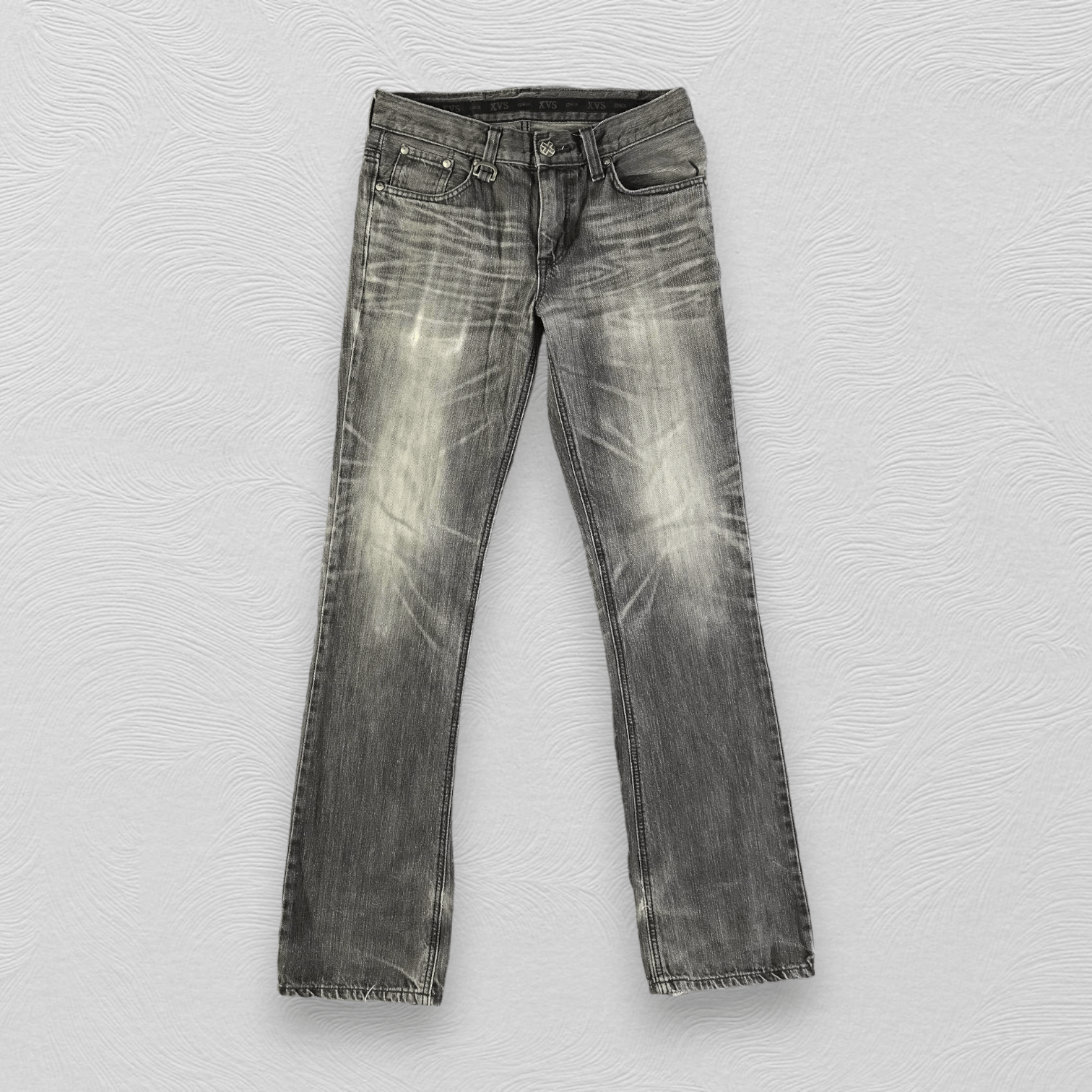 image of Edwin Xv Jeans Faded Black Denim Kj2436, Men's (Size 28)
