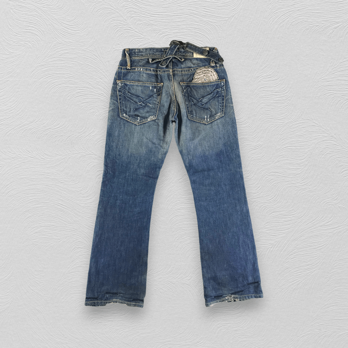 Vintage Jimmy Taverniti Jeans Distressed Denim KJ2453 | Grailed