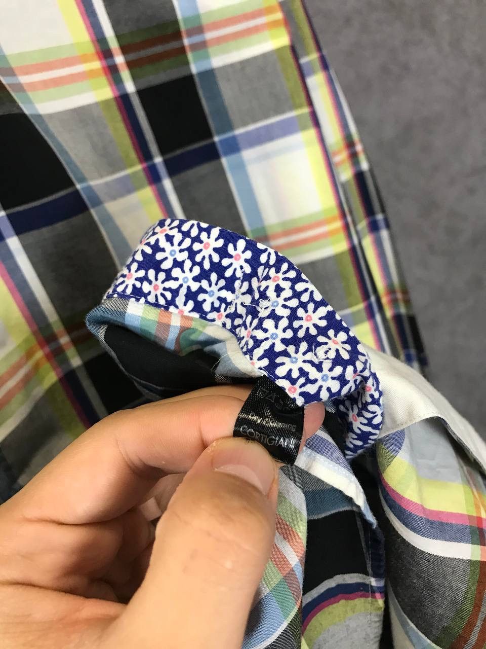 Cortigiani Cortigiani luxury designer multicolor shirt Size US L / EU 52-54 / 3 - 5 Thumbnail