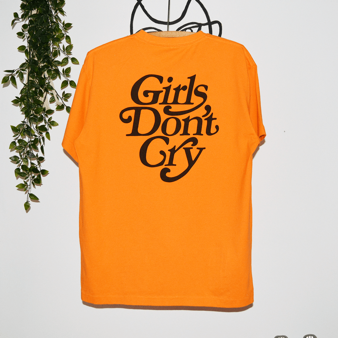 Hypebeast 2018 Girls Don't Cry x READYMADE Japanese Safety Orange | Grailed