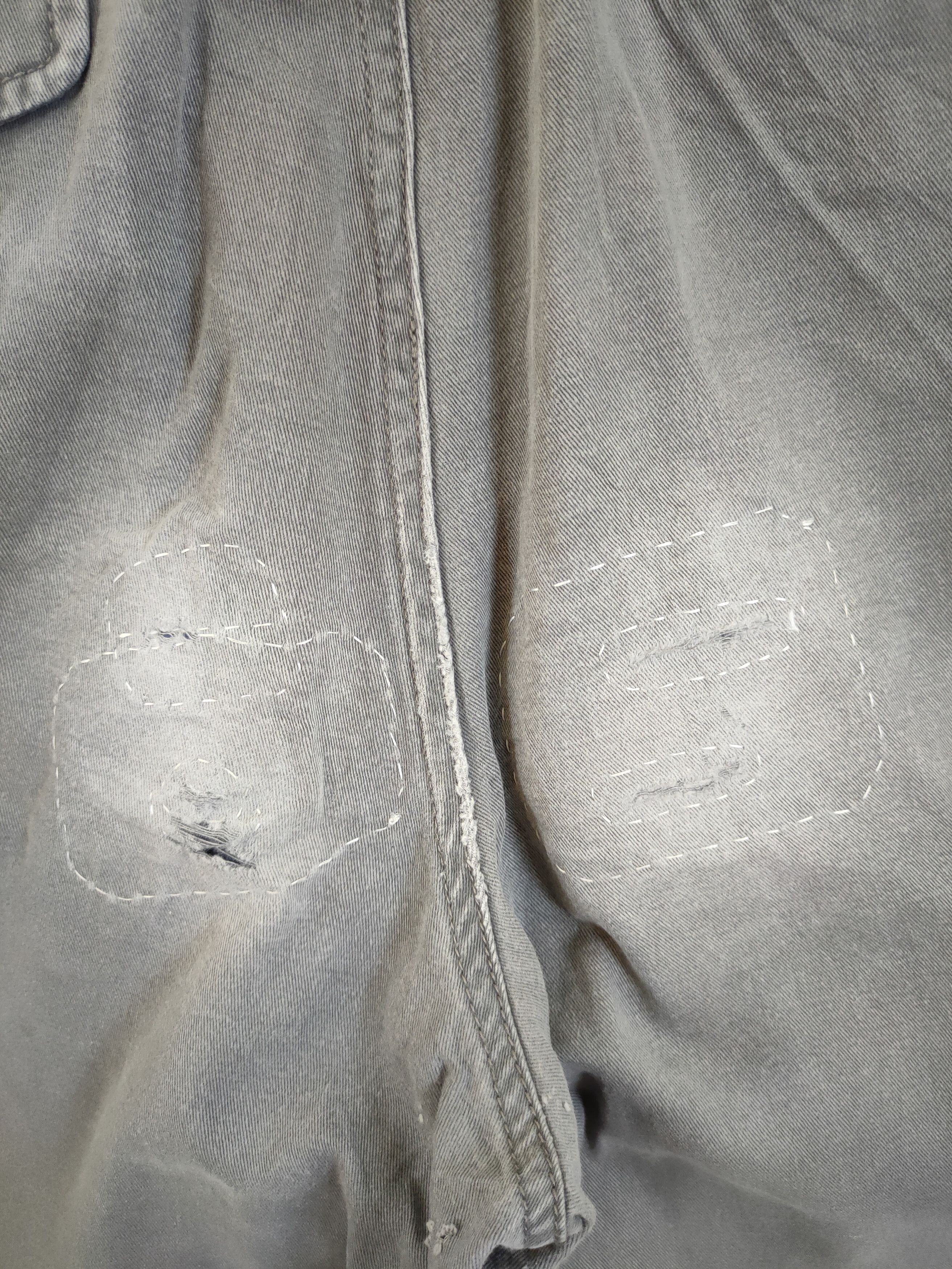 Japanese Brand Japan distressed thrashed utility cargo pants #46-696 Size US 33 - 9 Thumbnail