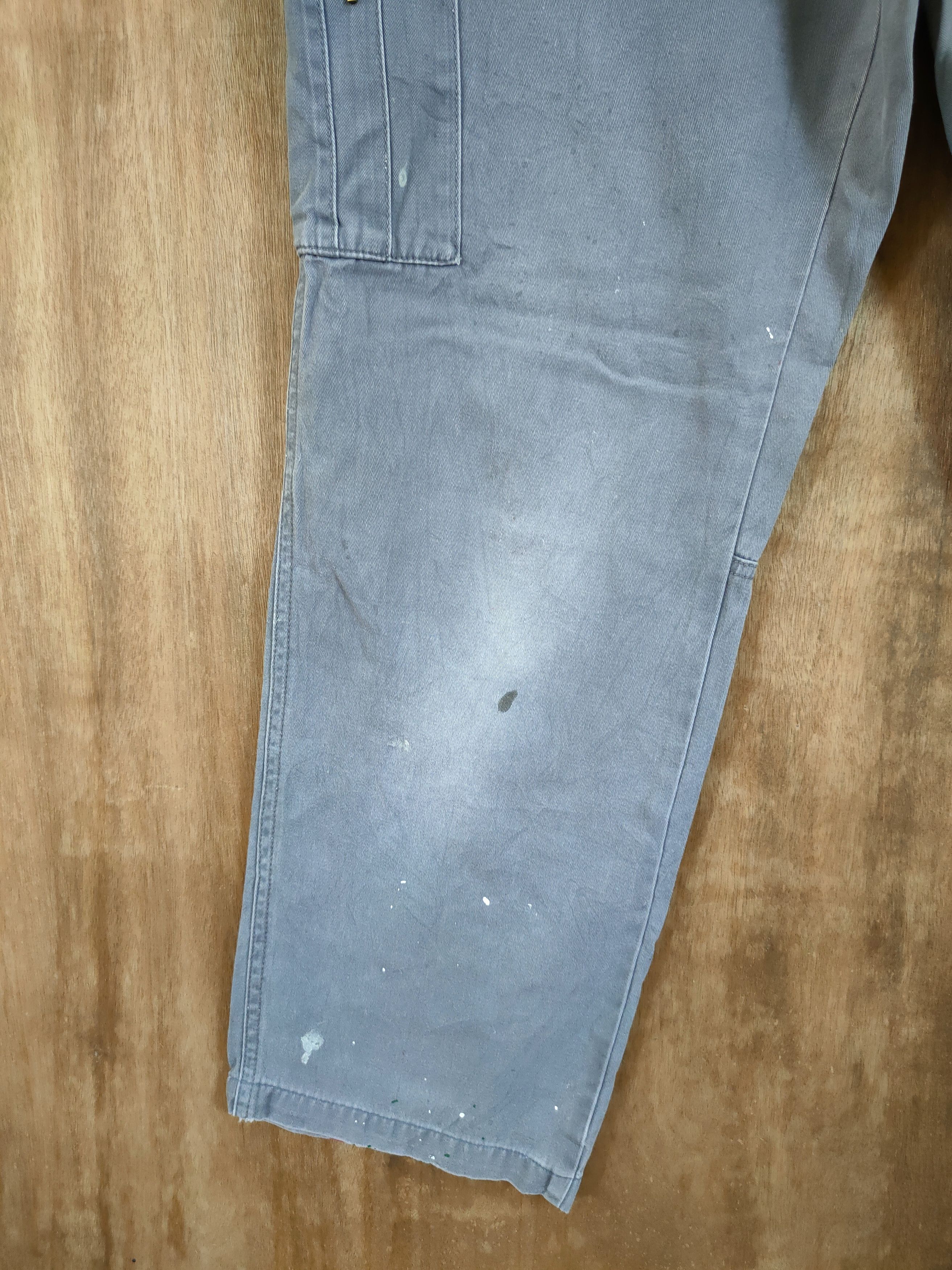 Japanese Brand Japan distressed thrashed utility cargo pants #46-696 Size US 33 - 3 Thumbnail