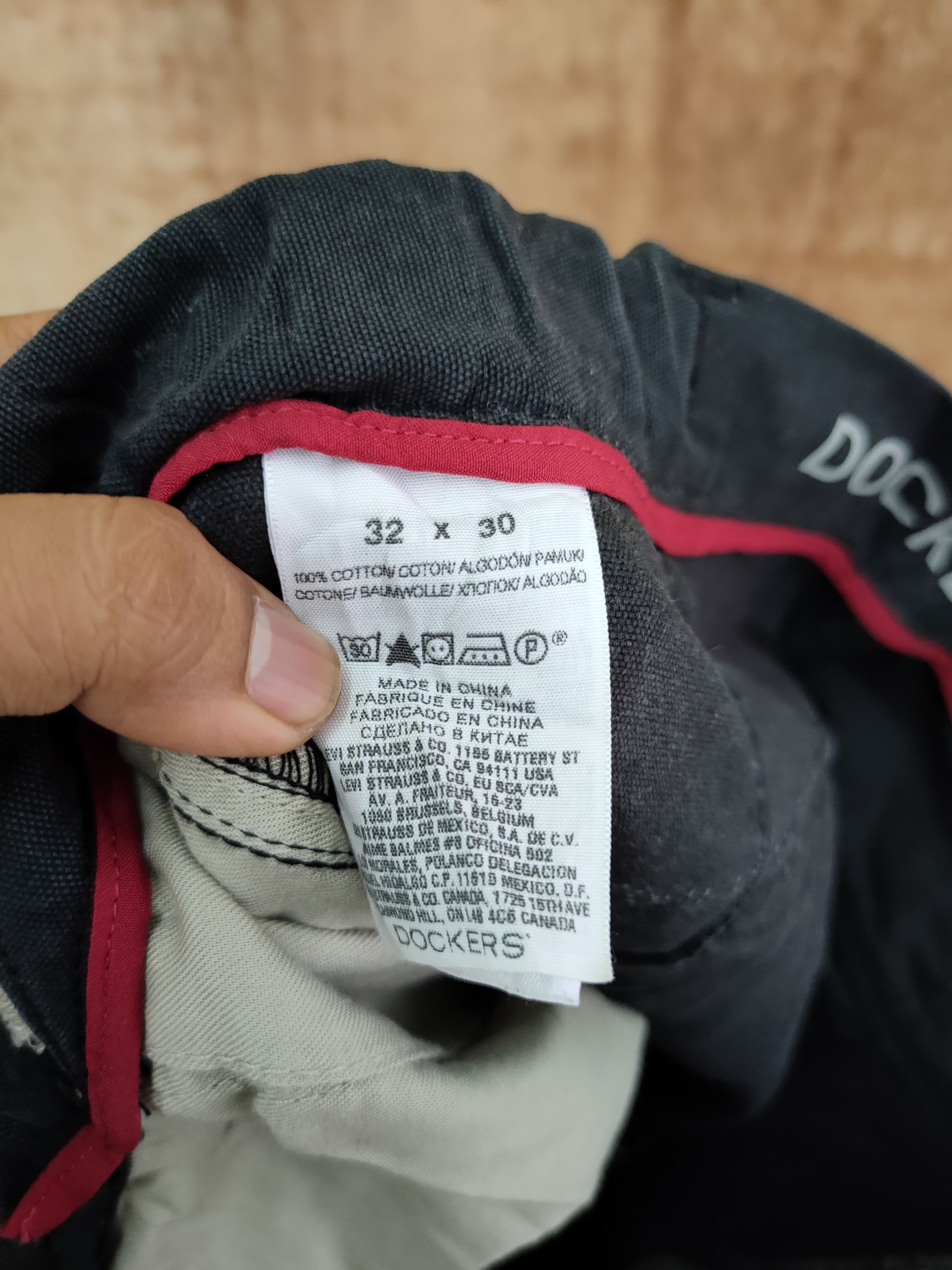 Dockers DL Dockers faded black utility vintage cargo pants #967 Size US 32 / EU 48 - 11 Thumbnail