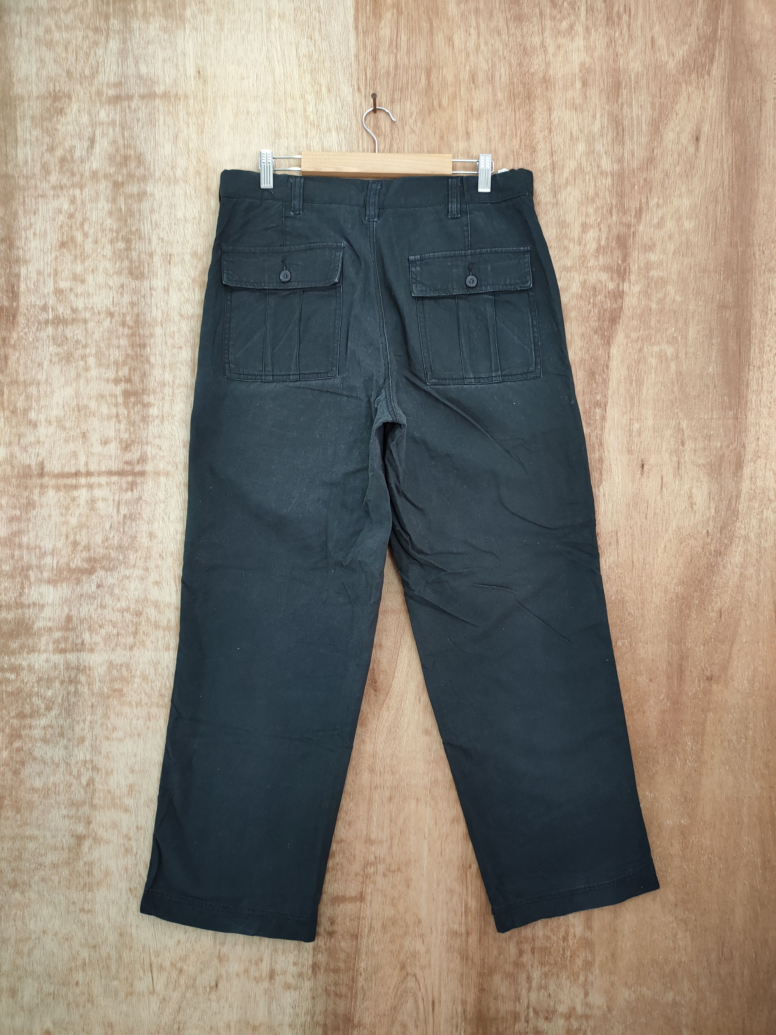 Dockers DL Dockers faded black utility vintage cargo pants #967 Size US 32 / EU 48 - 6 Thumbnail
