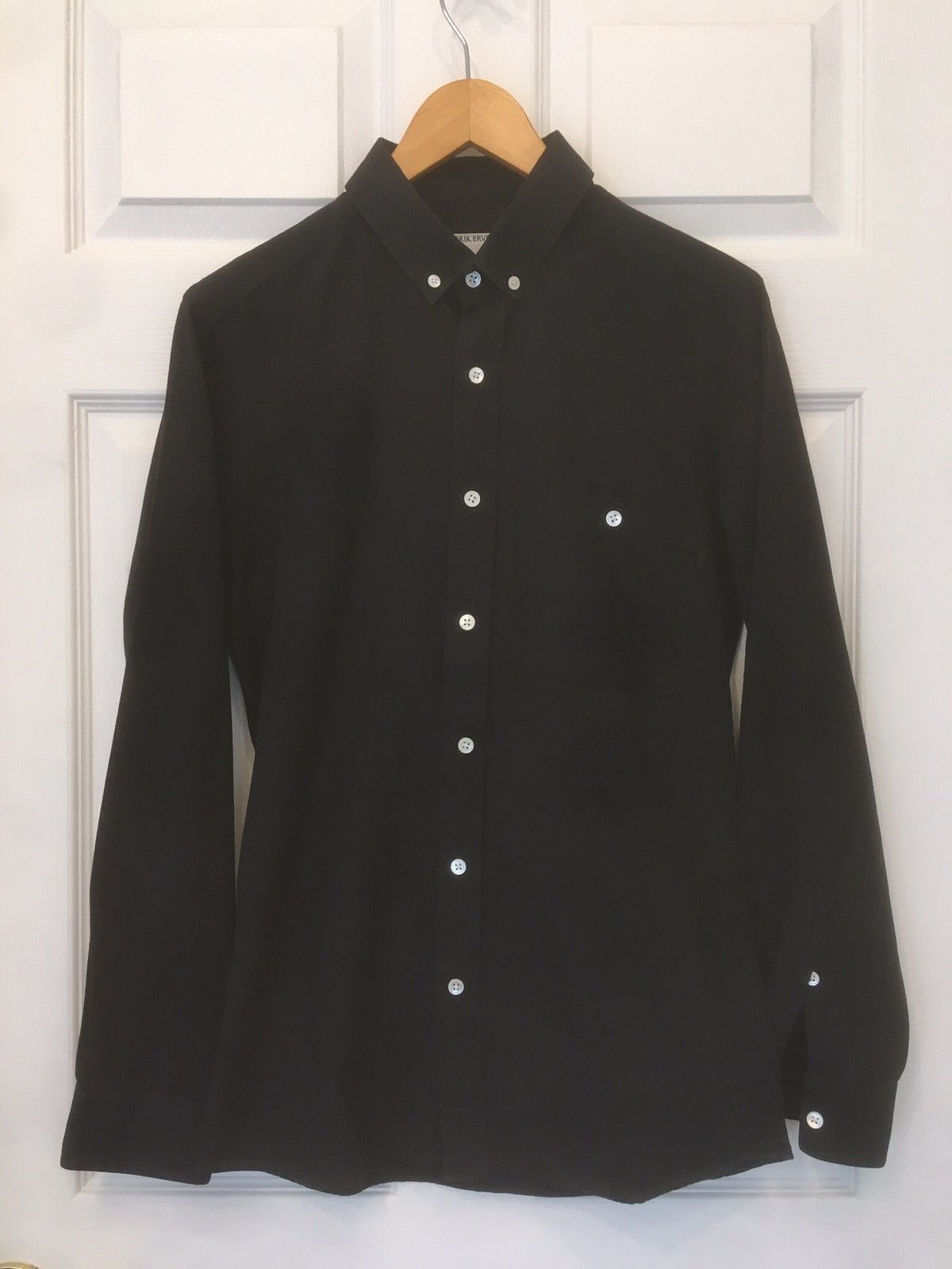 Patrik Ervell Button Collar SS14