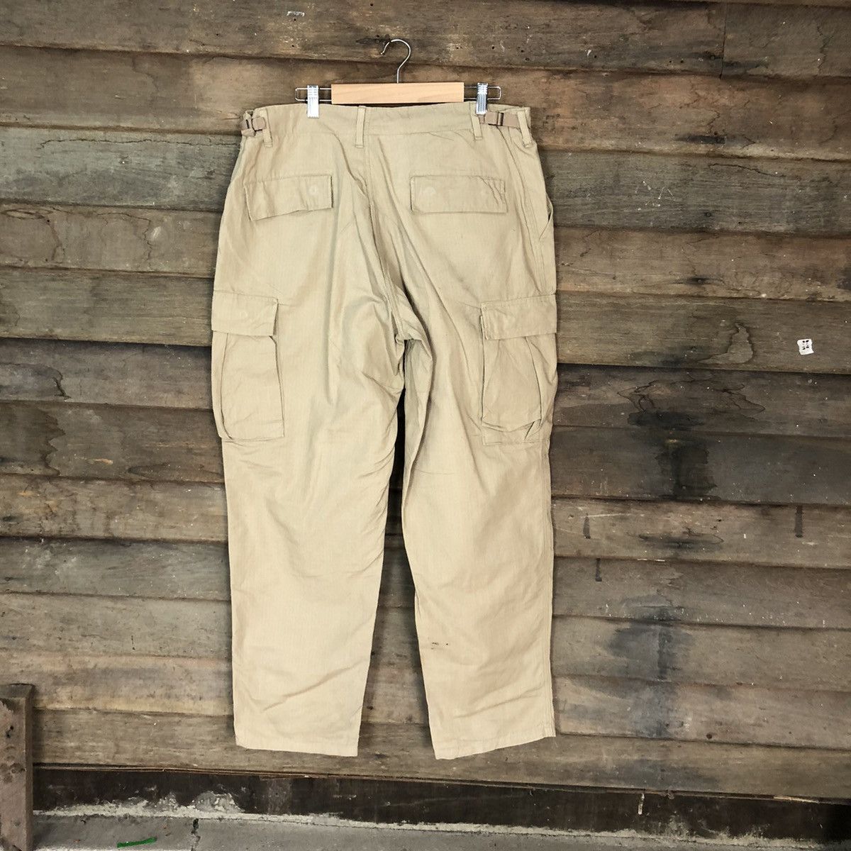 Vintage Truspec Brown military vintage utiliy Cargo Pants #4547 Size US 37 - 11 Thumbnail