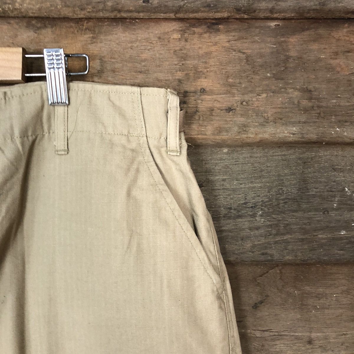 Vintage Truspec Brown military vintage utiliy Cargo Pants #4547 Size US 37 - 5 Thumbnail