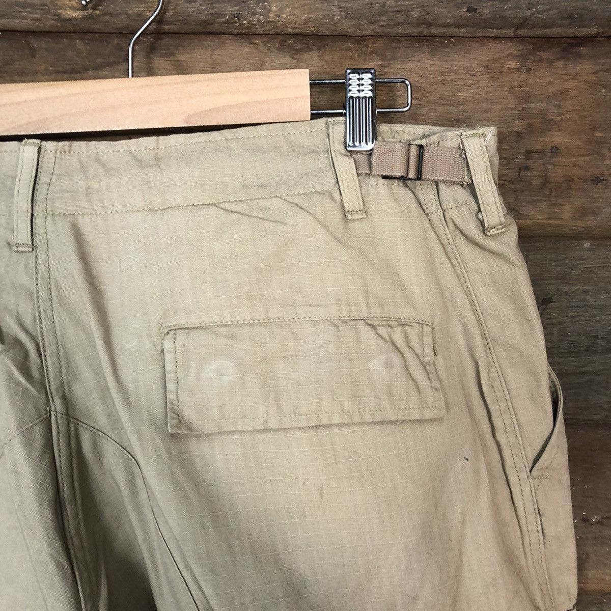Vintage Truspec Brown military vintage utiliy Cargo Pants #4547 Size US 37 - 15 Thumbnail