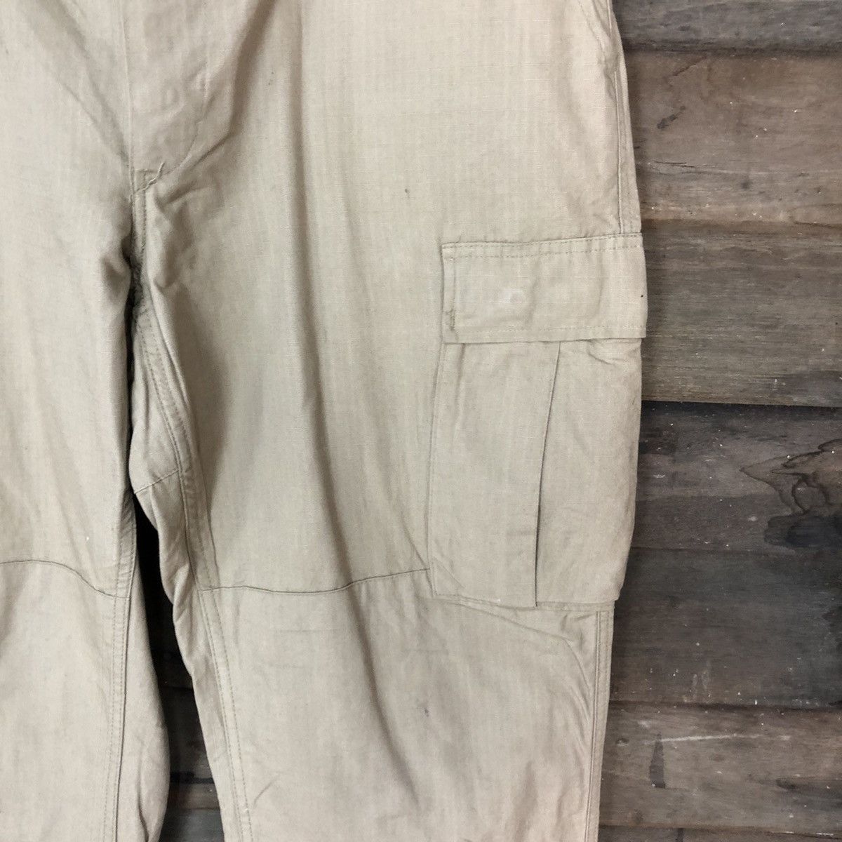 Vintage Truspec Brown military vintage utiliy Cargo Pants #4547 Size US 37 - 7 Thumbnail