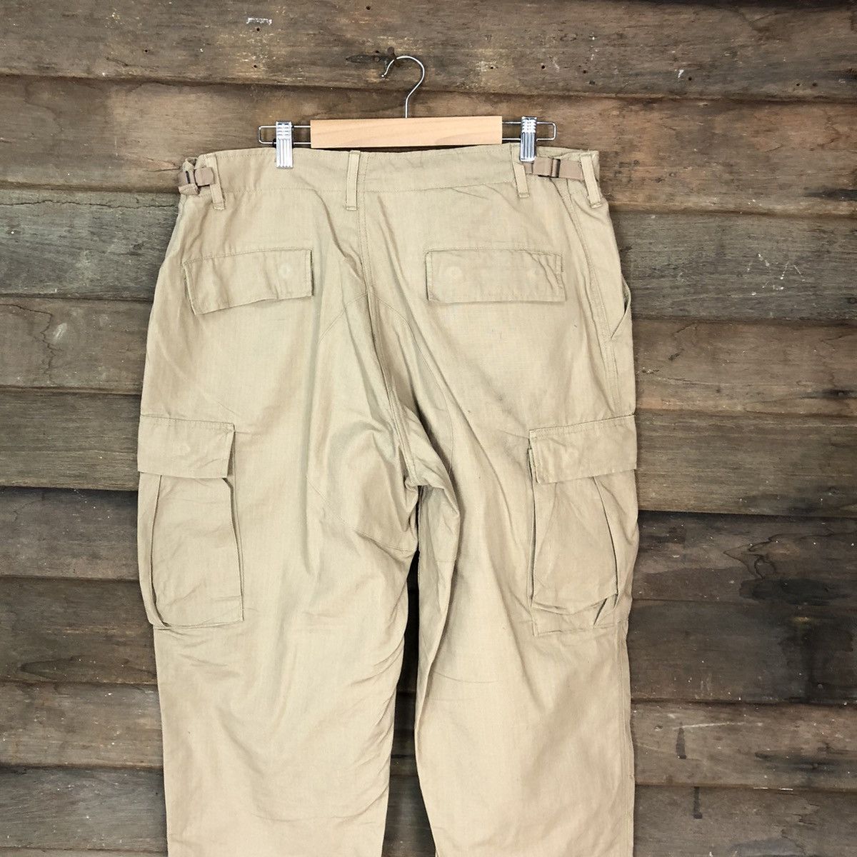 Vintage Truspec Brown military vintage utiliy Cargo Pants #4547 Size US 37 - 12 Thumbnail