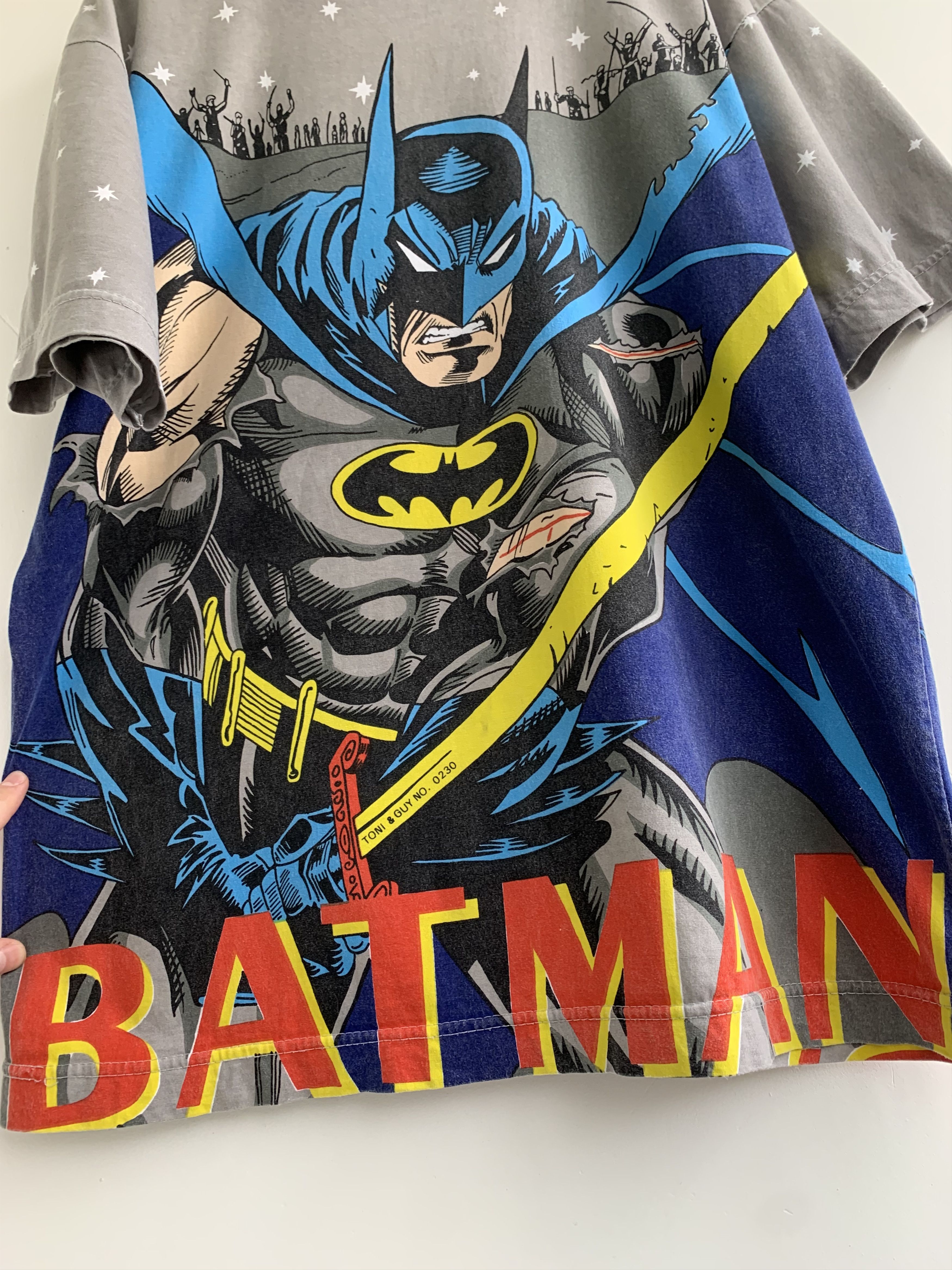 DC Comics Vintage Batman t shirt over print Size US XL / EU 56 / 4 - 9 Thumbnail