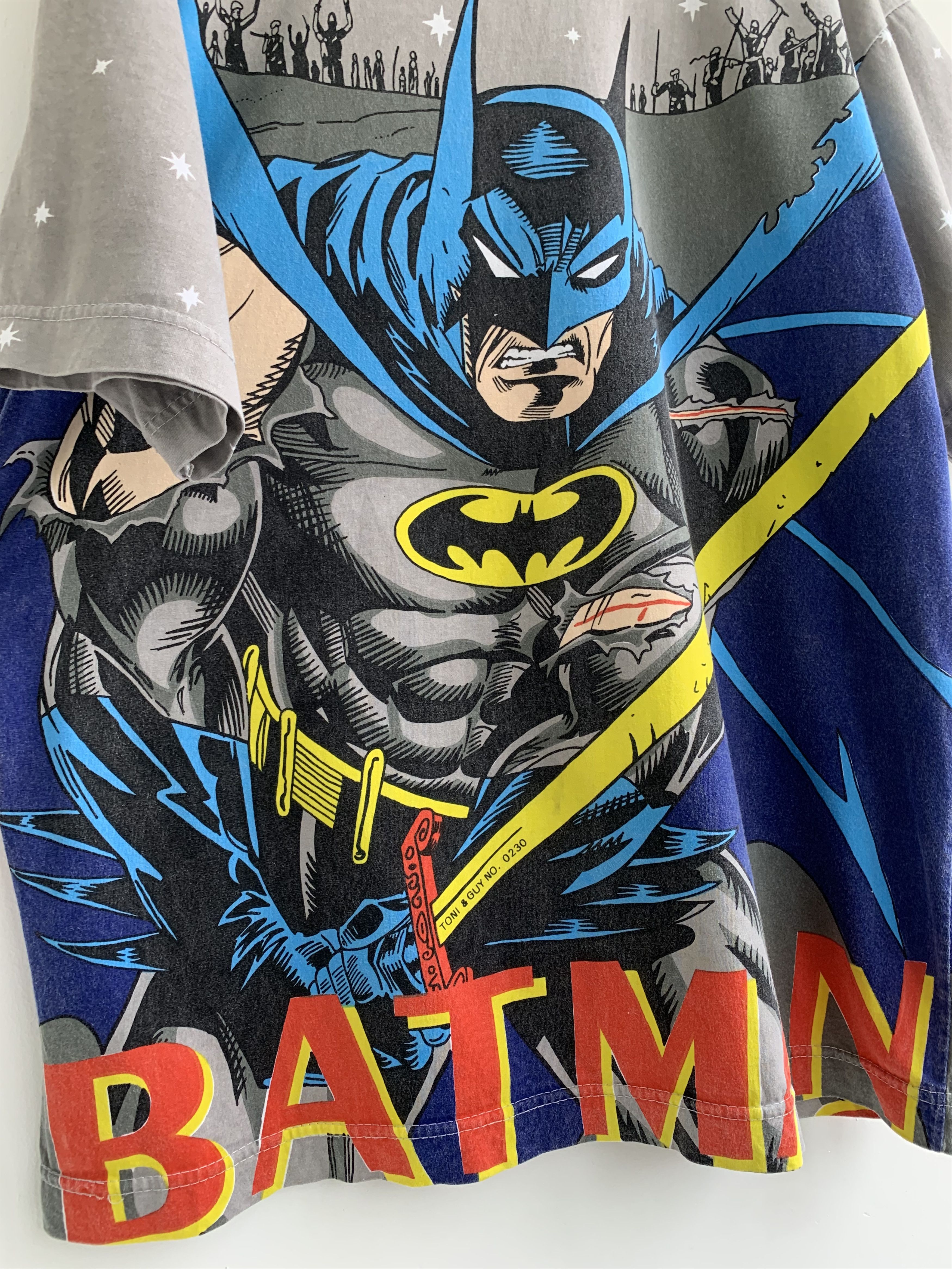 DC Comics Vintage Batman t shirt over print Size US XL / EU 56 / 4 - 7 Thumbnail
