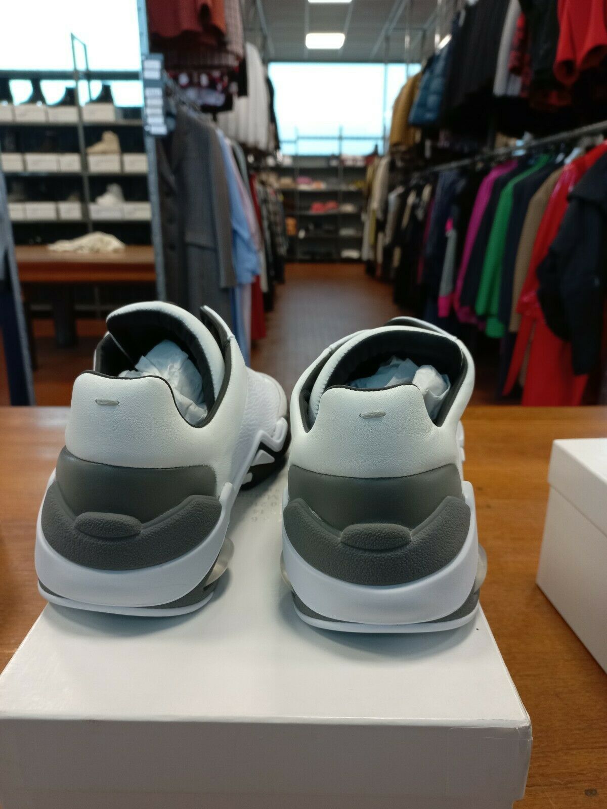 Maison Margiela Sneakers S37WS0493 in White and Grey Size US 10 / EU 43 - 7 Thumbnail