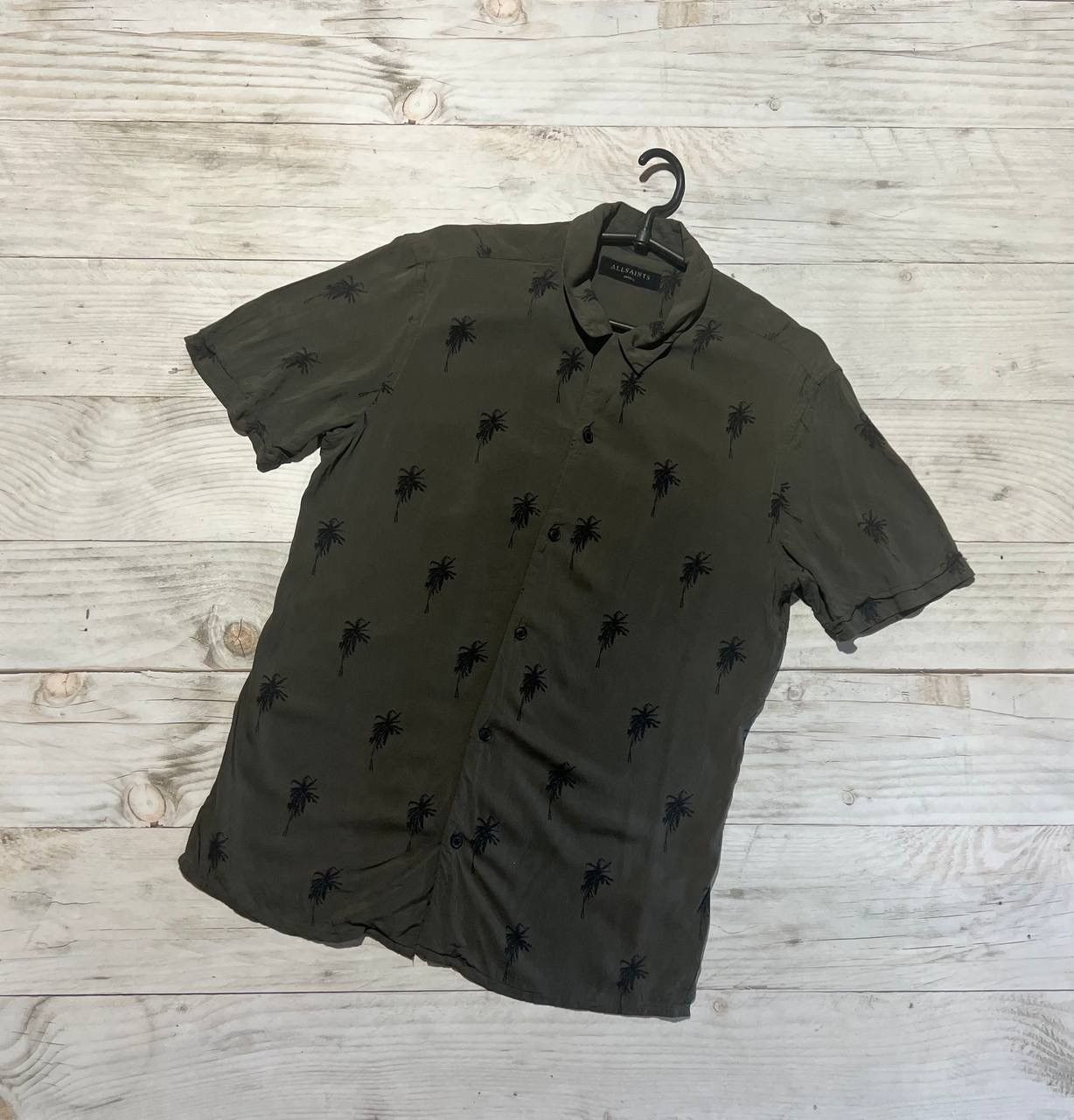 Allsaints Allsaints Archo Shirt Buttons Viscose Palm Size US S / EU 44-46 / 1 - 1 Thumbnail